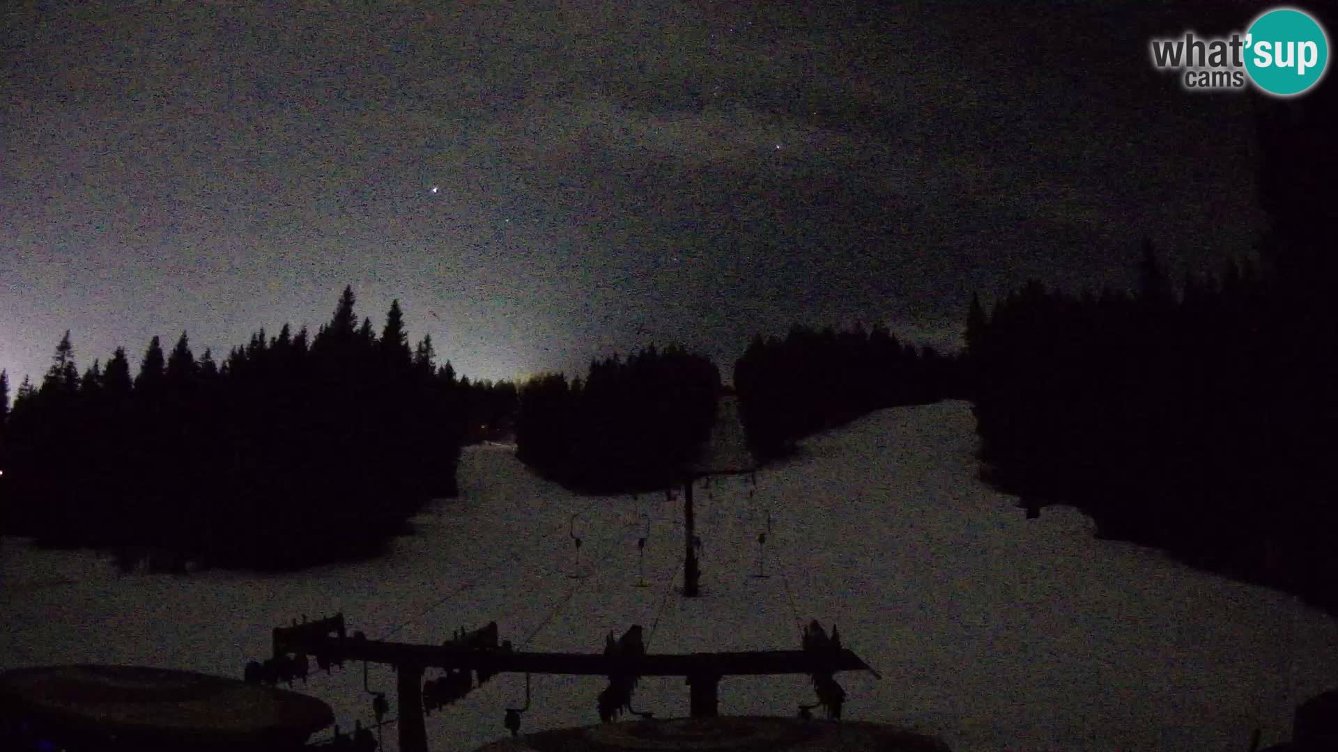 Station de ski Rogla Webcam Ostruščica pistes 1 et 2