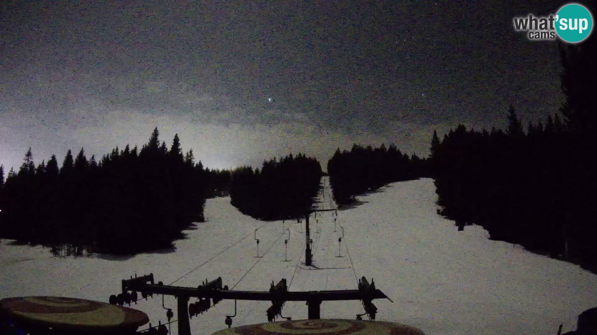 Station de ski Rogla Webcam Ostruščica pistes 1 et 2