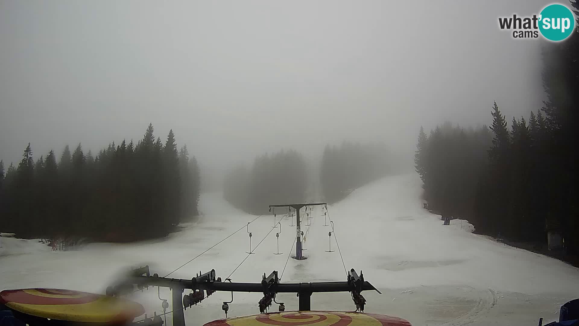 Station de ski Rogla Webcam Ostruščica pistes 1 et 2