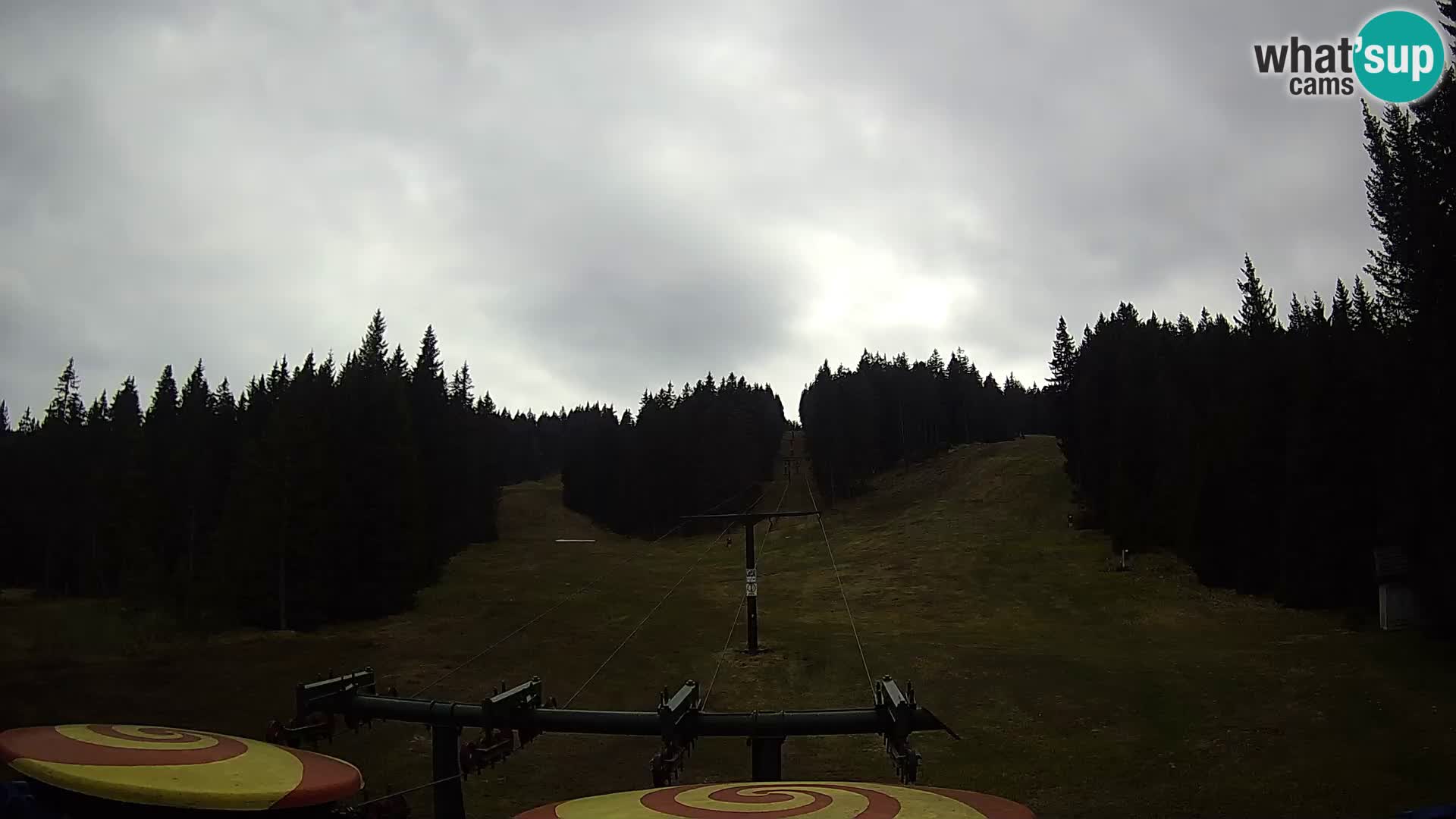 Skijalište Rogla web kamera Ostruščica proga 1 in 2