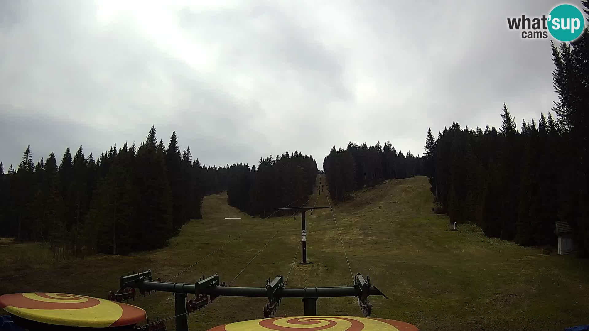Skijalište Rogla web kamera Ostruščica proga 1 in 2