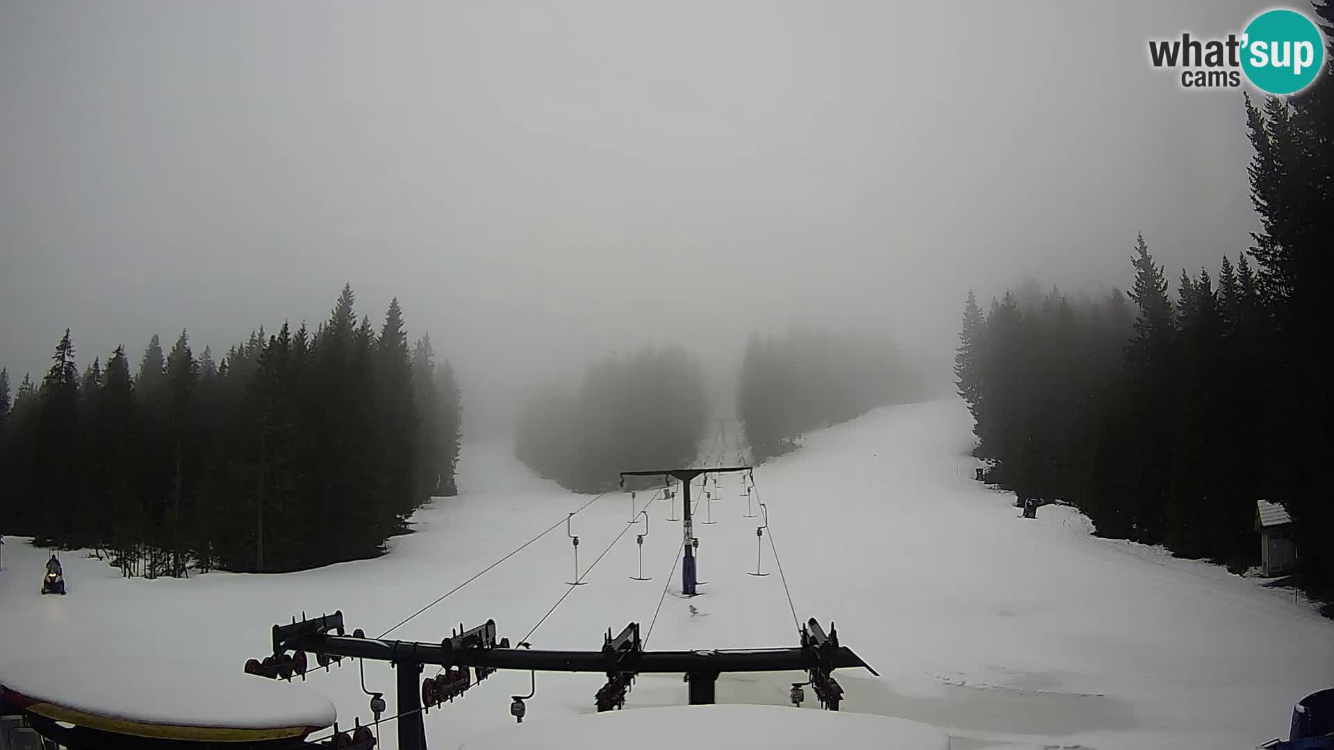 Skigebiet Rogla Webcam Ostruščica Piste 1 und 2