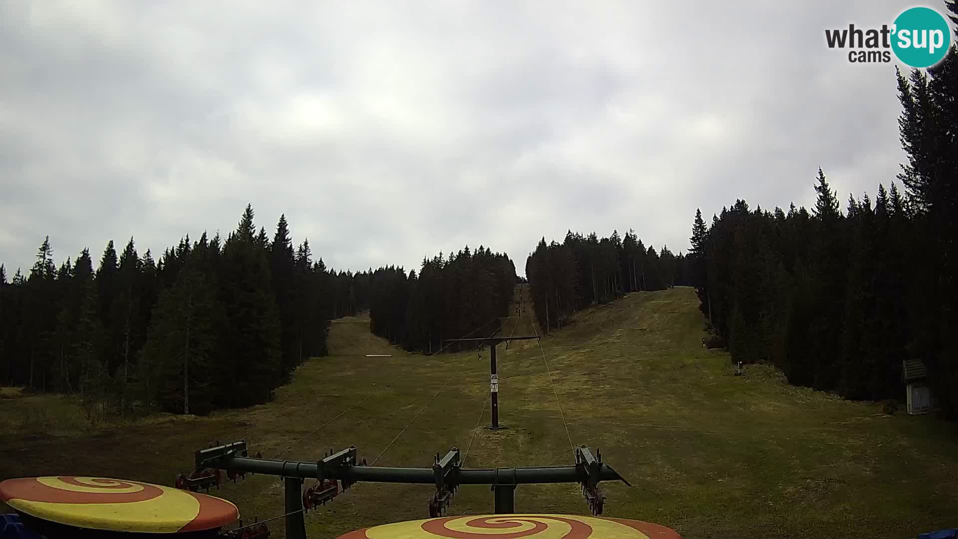Skigebiet Rogla Webcam Ostruščica Piste 1 und 2