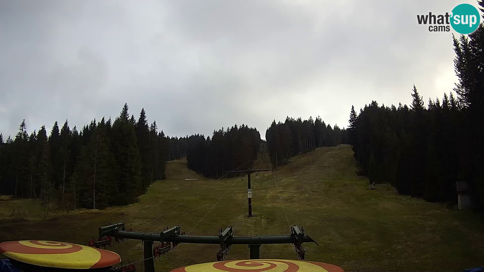 Smučišče Rogla Spletna kamera Ostruščica proga 1 in 2