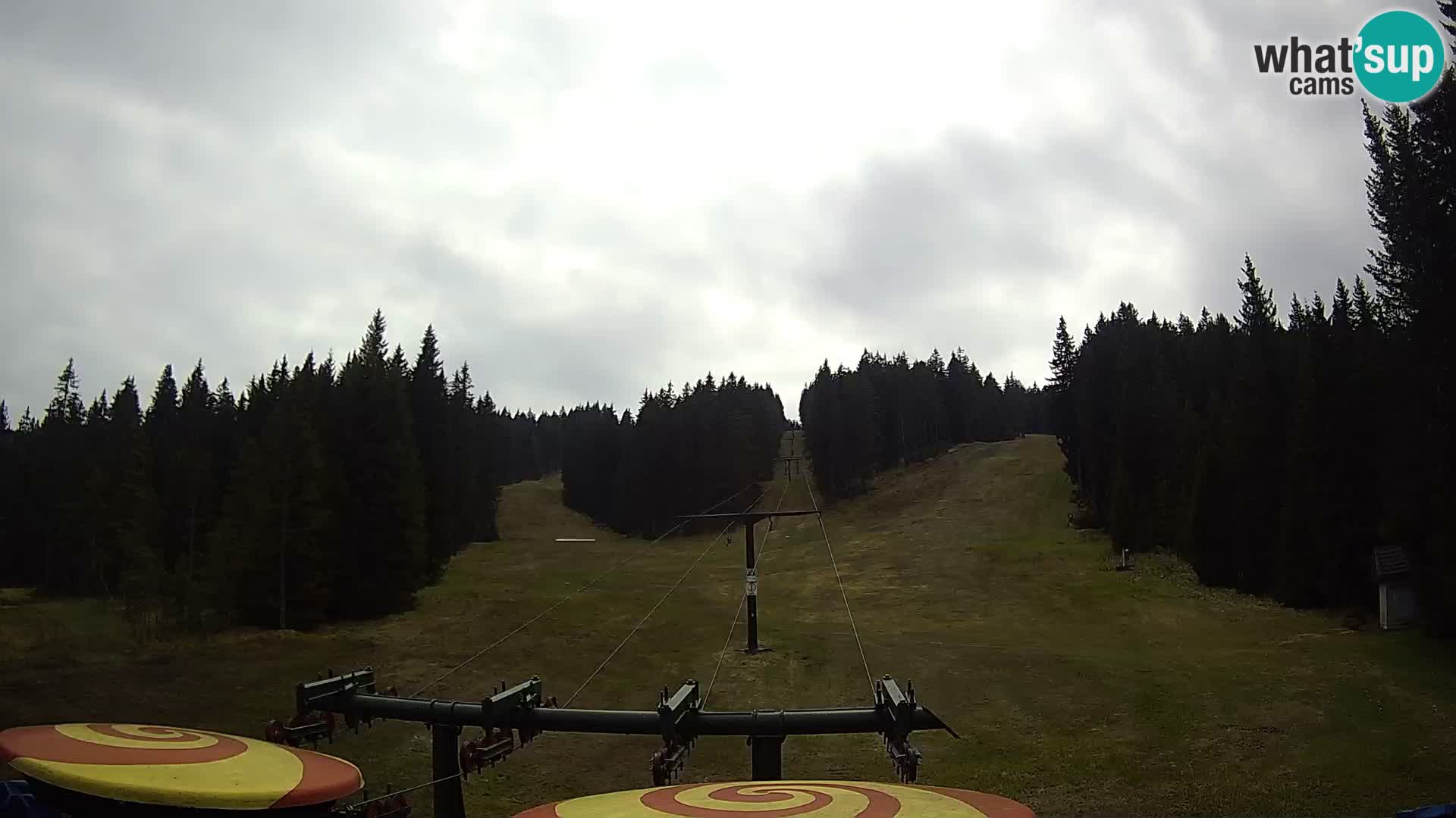 Comprensorio sciistico Rogla Webcam live Ostruščica piste 1 e 2