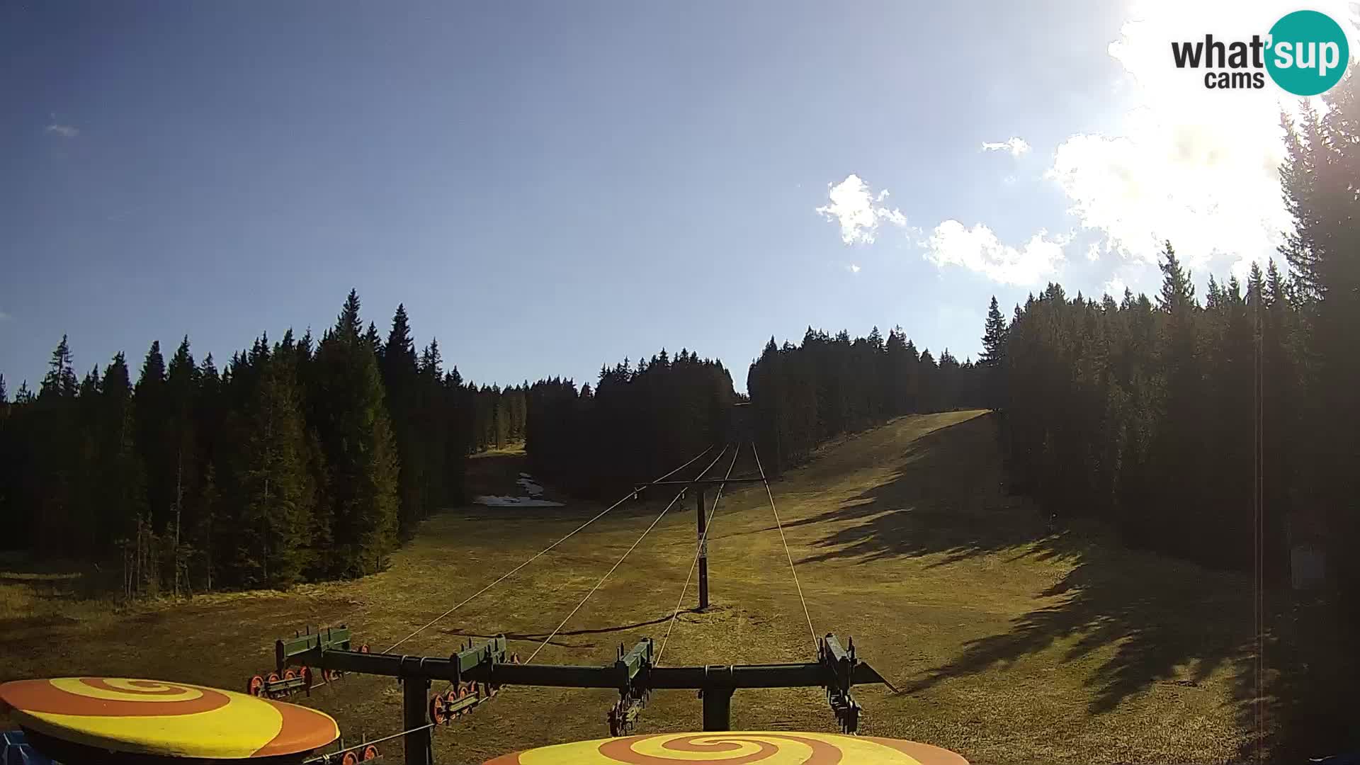 Skijalište Rogla web kamera Ostruščica proga 1 in 2