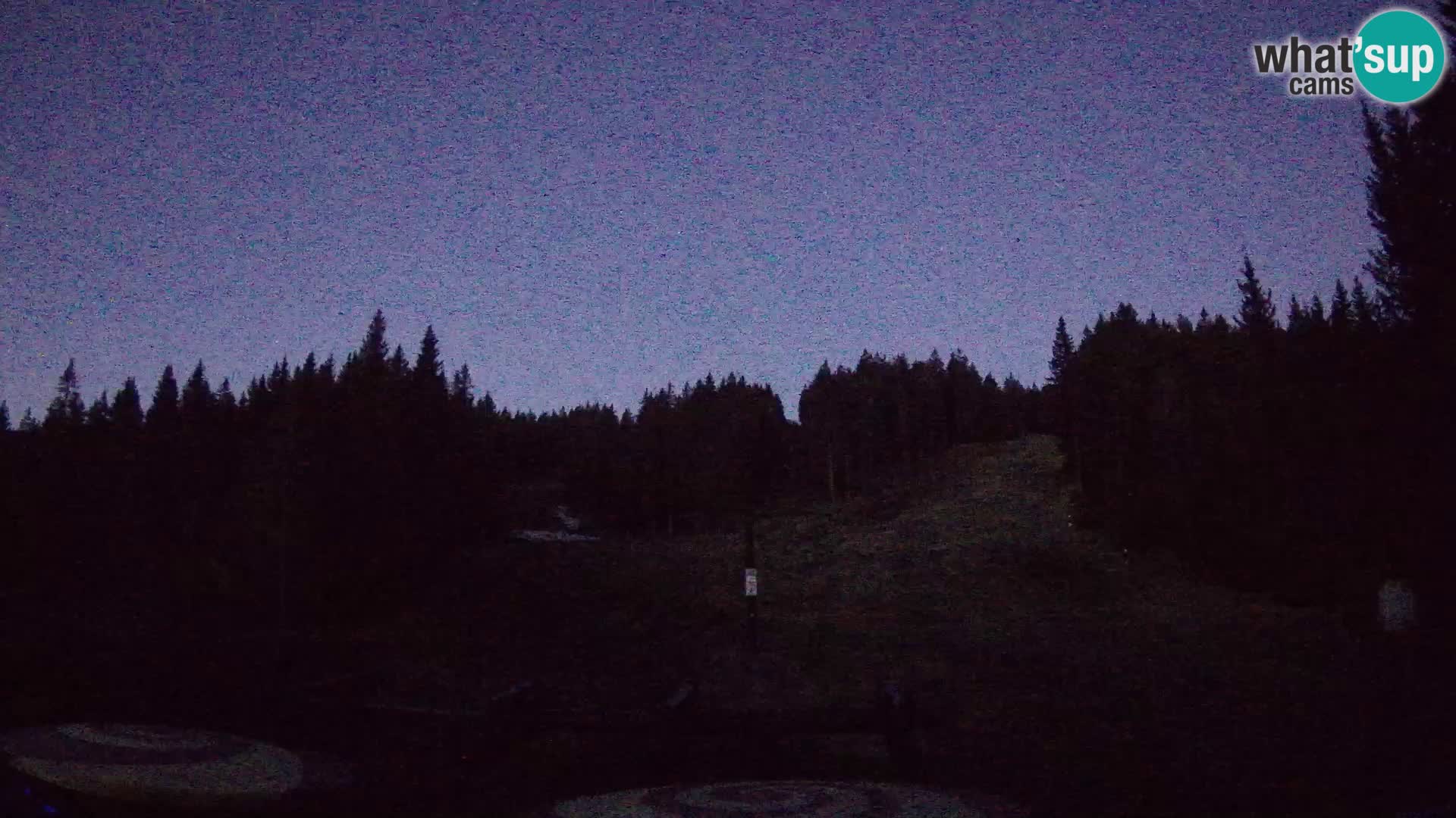 Skigebiet Rogla Webcam Ostruščica Piste 1 und 2