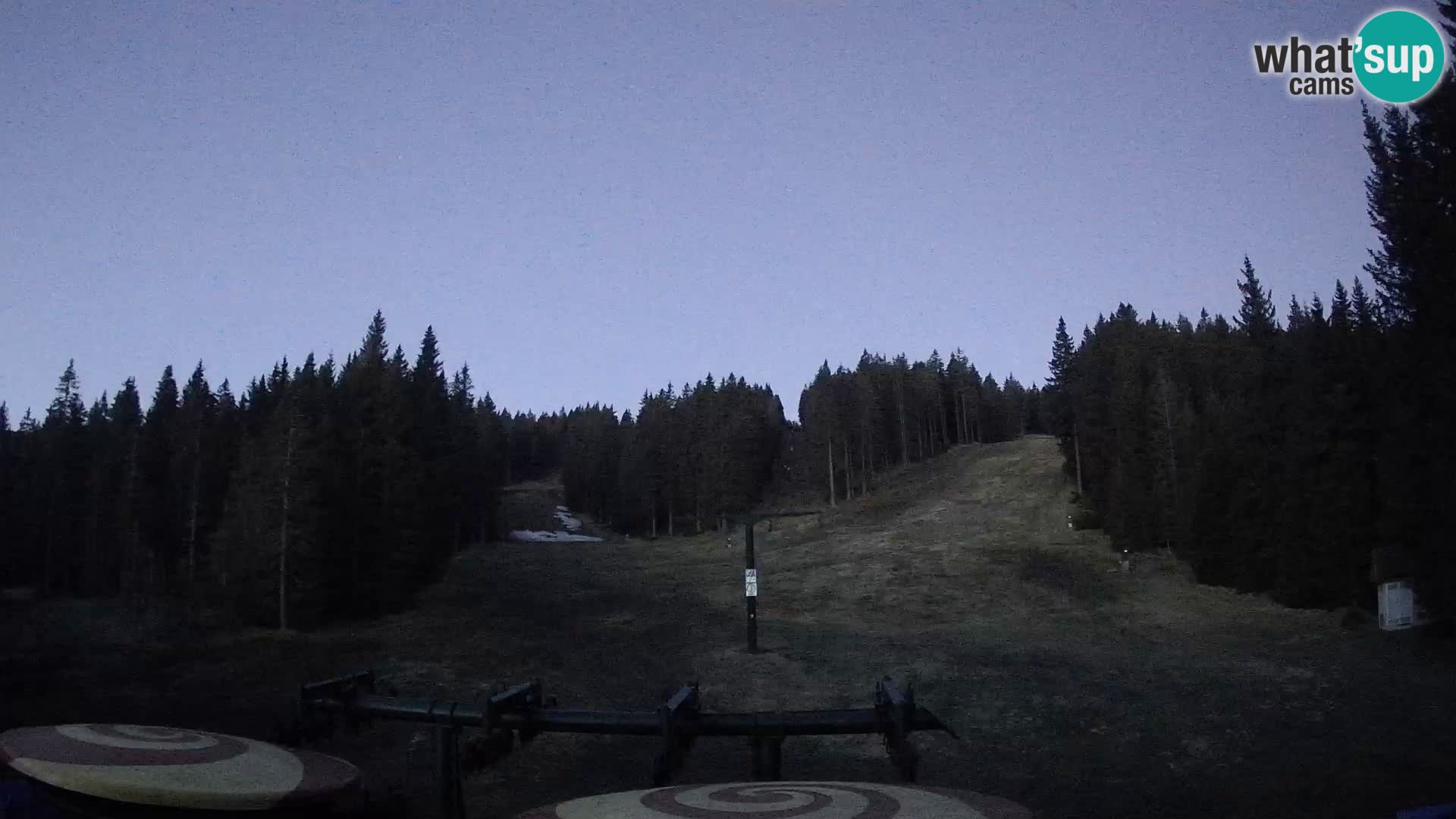 Comprensorio sciistico Rogla Webcam live Ostruščica piste 1 e 2