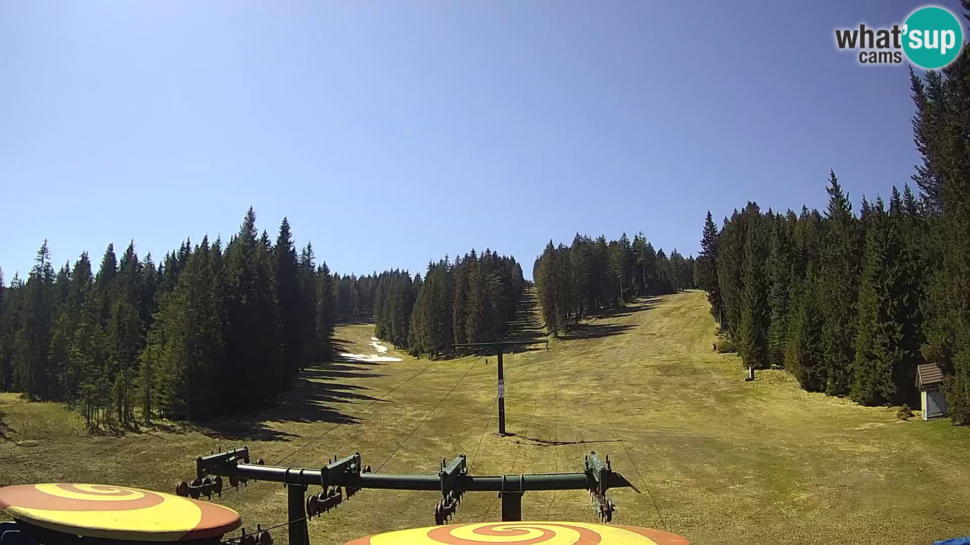 Skigebiet Rogla Webcam Ostruščica Piste 1 und 2