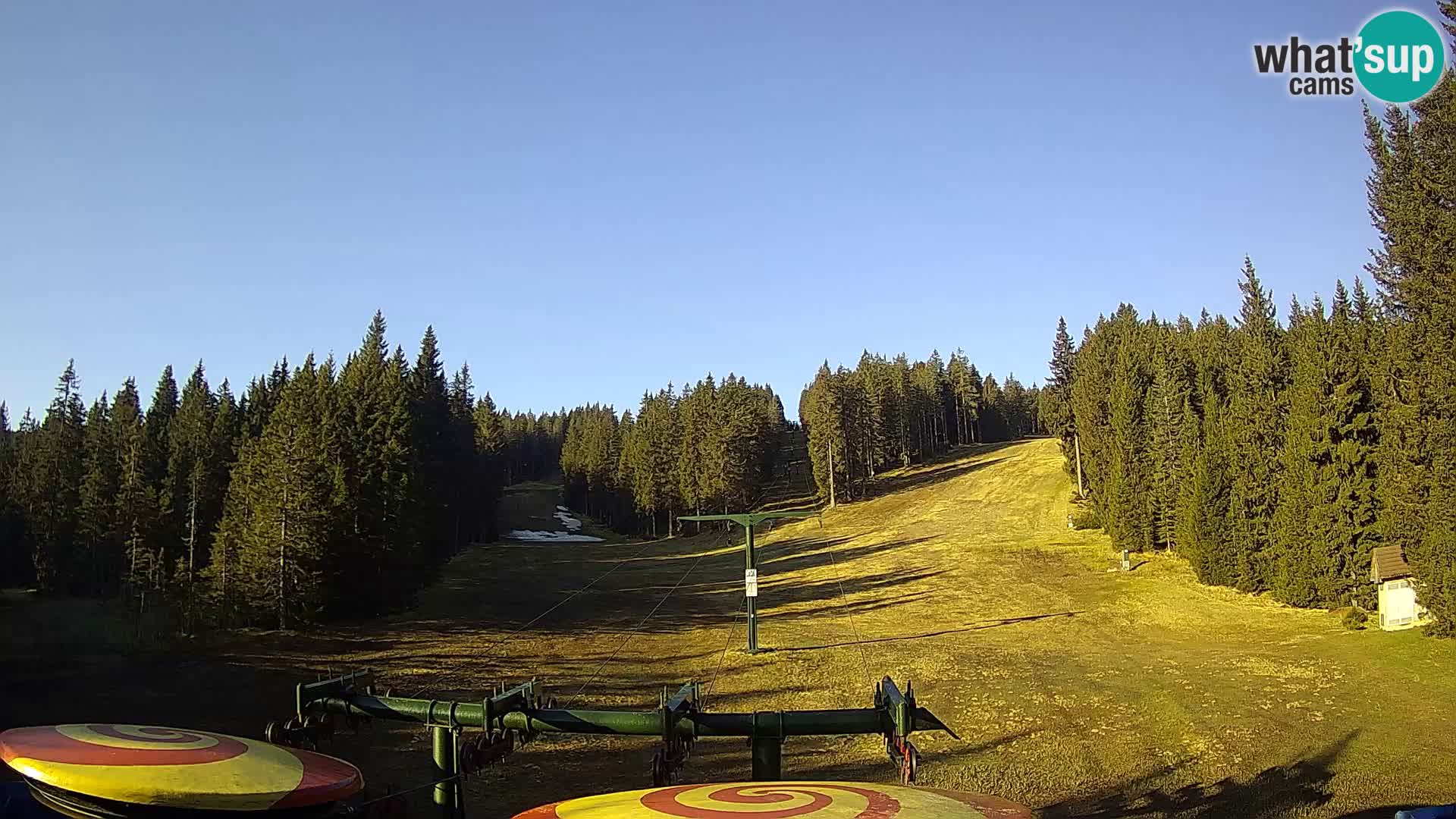 Skigebiet Rogla Webcam Ostruščica Piste 1 und 2