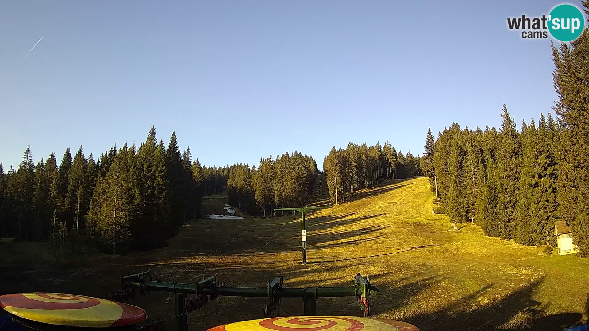 Skigebiet Rogla Webcam Ostruščica Piste 1 und 2