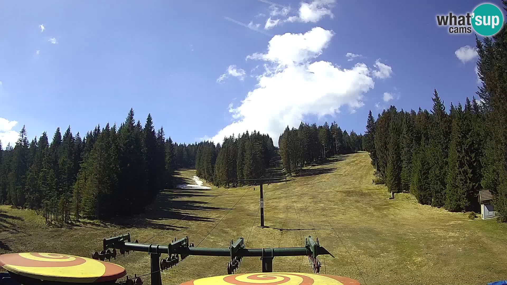 Comprensorio sciistico Rogla Webcam live Ostruščica piste 1 e 2