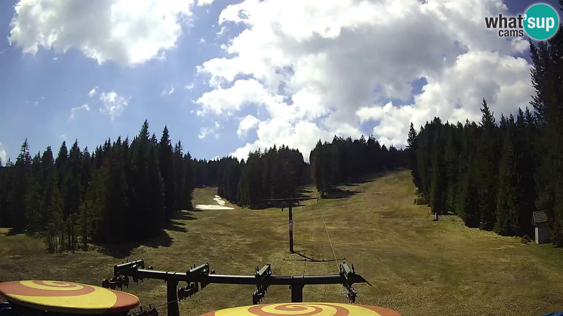 Skigebiet Rogla Webcam Ostruščica Piste 1 und 2