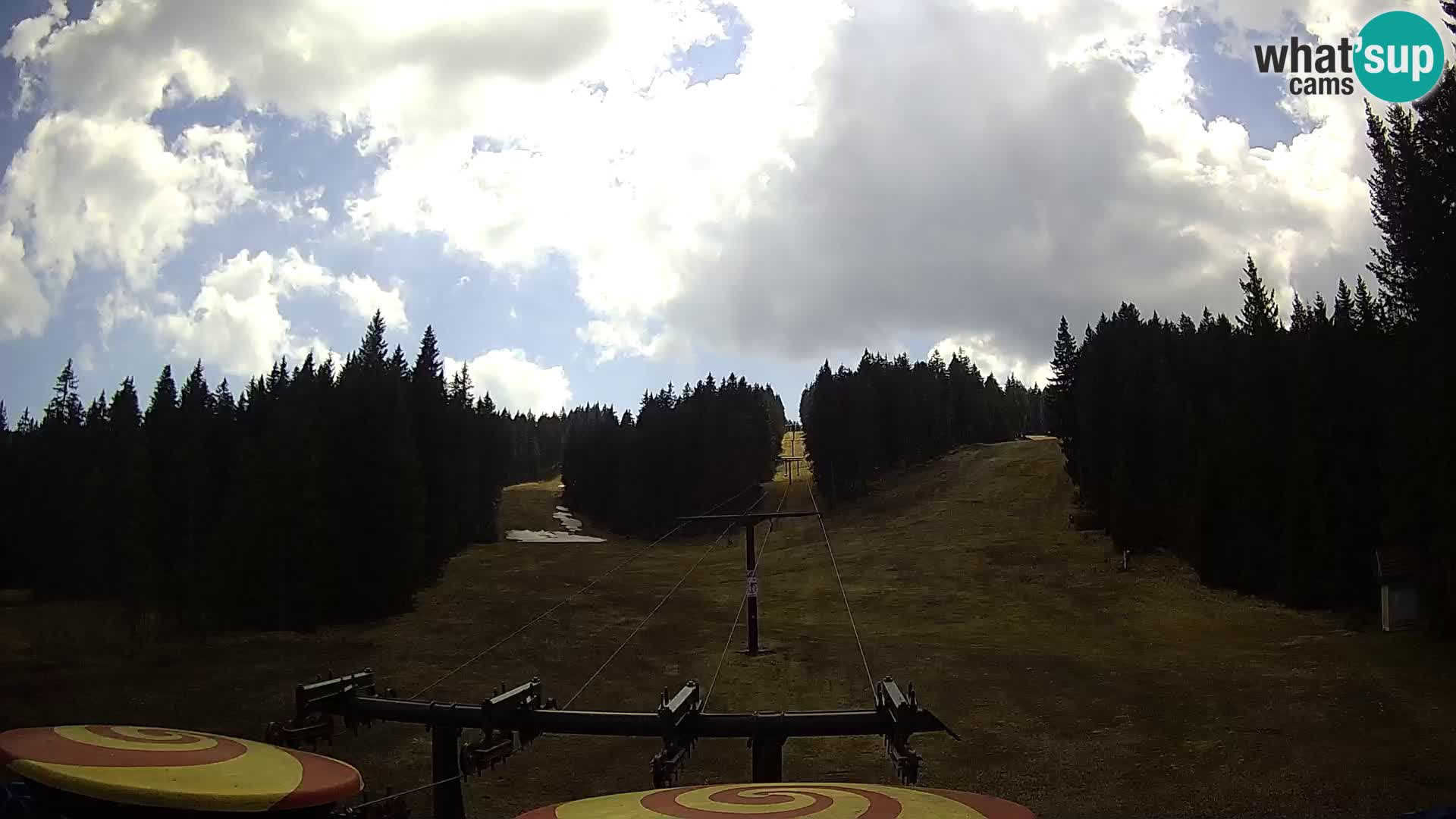 Skigebiet Rogla Webcam Ostruščica Piste 1 und 2