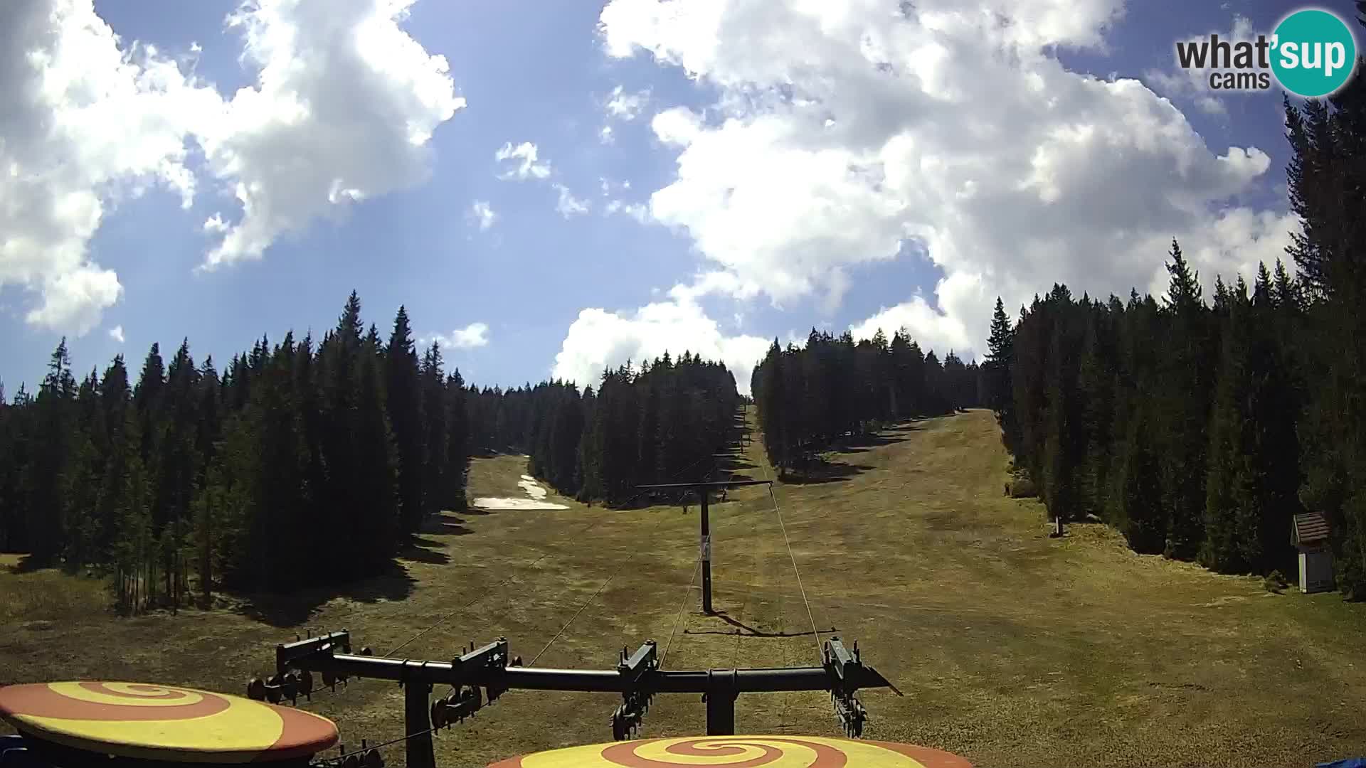Skigebiet Rogla Webcam Ostruščica Piste 1 und 2