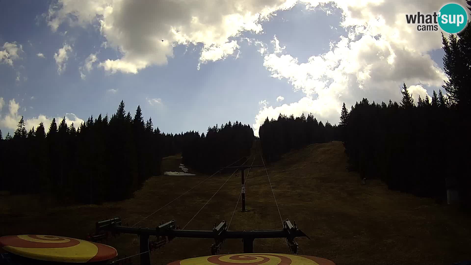 Skijalište Rogla web kamera Ostruščica proga 1 in 2