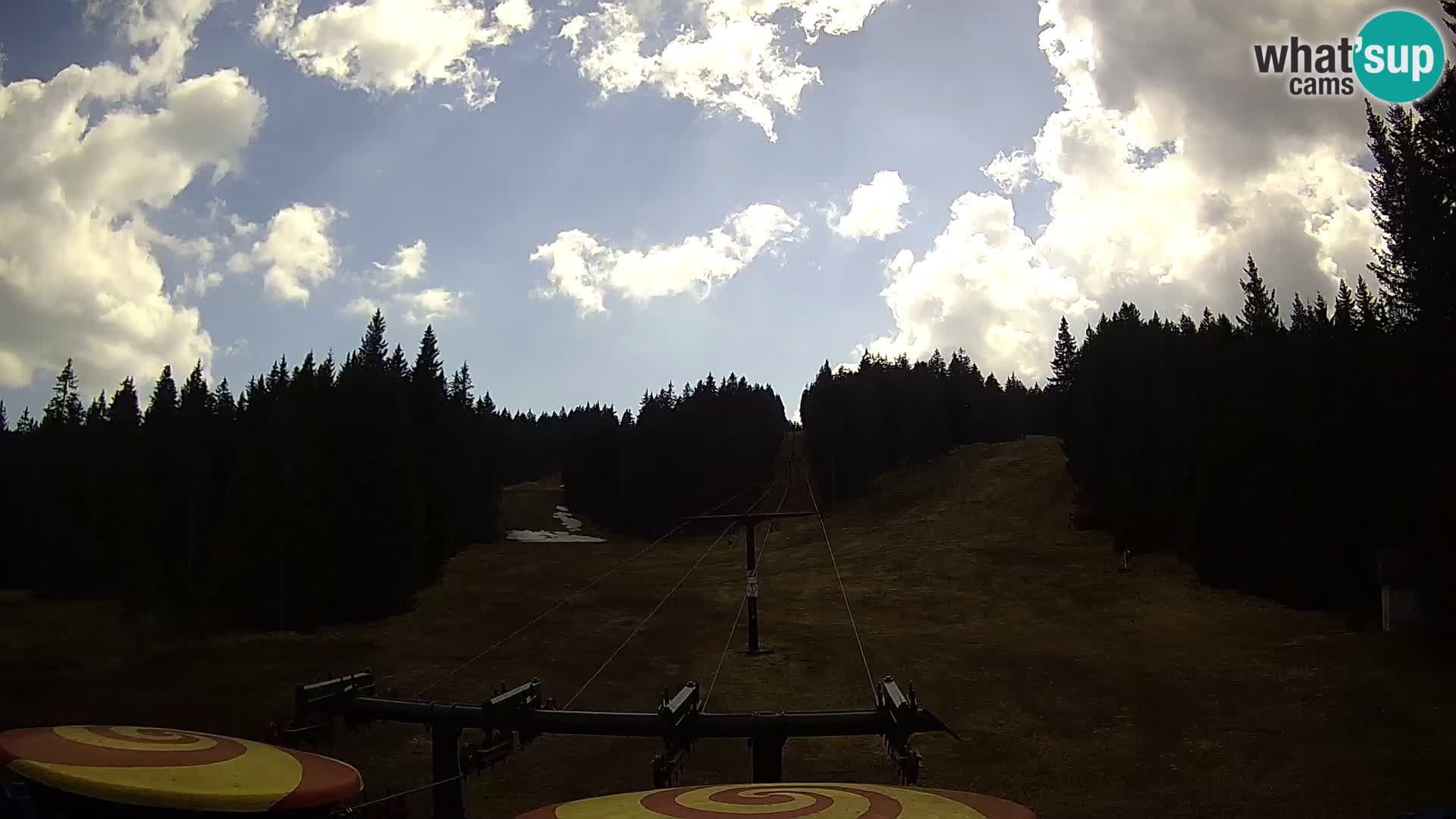 Comprensorio sciistico Rogla Webcam live Ostruščica piste 1 e 2