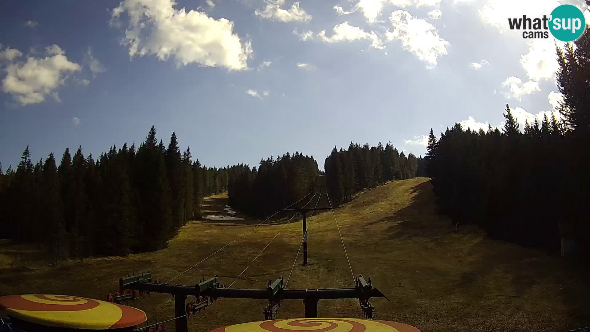 Comprensorio sciistico Rogla Webcam live Ostruščica piste 1 e 2