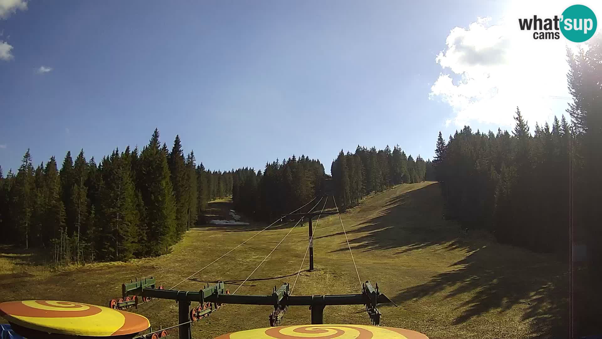 Skigebiet Rogla Webcam Ostruščica Piste 1 und 2