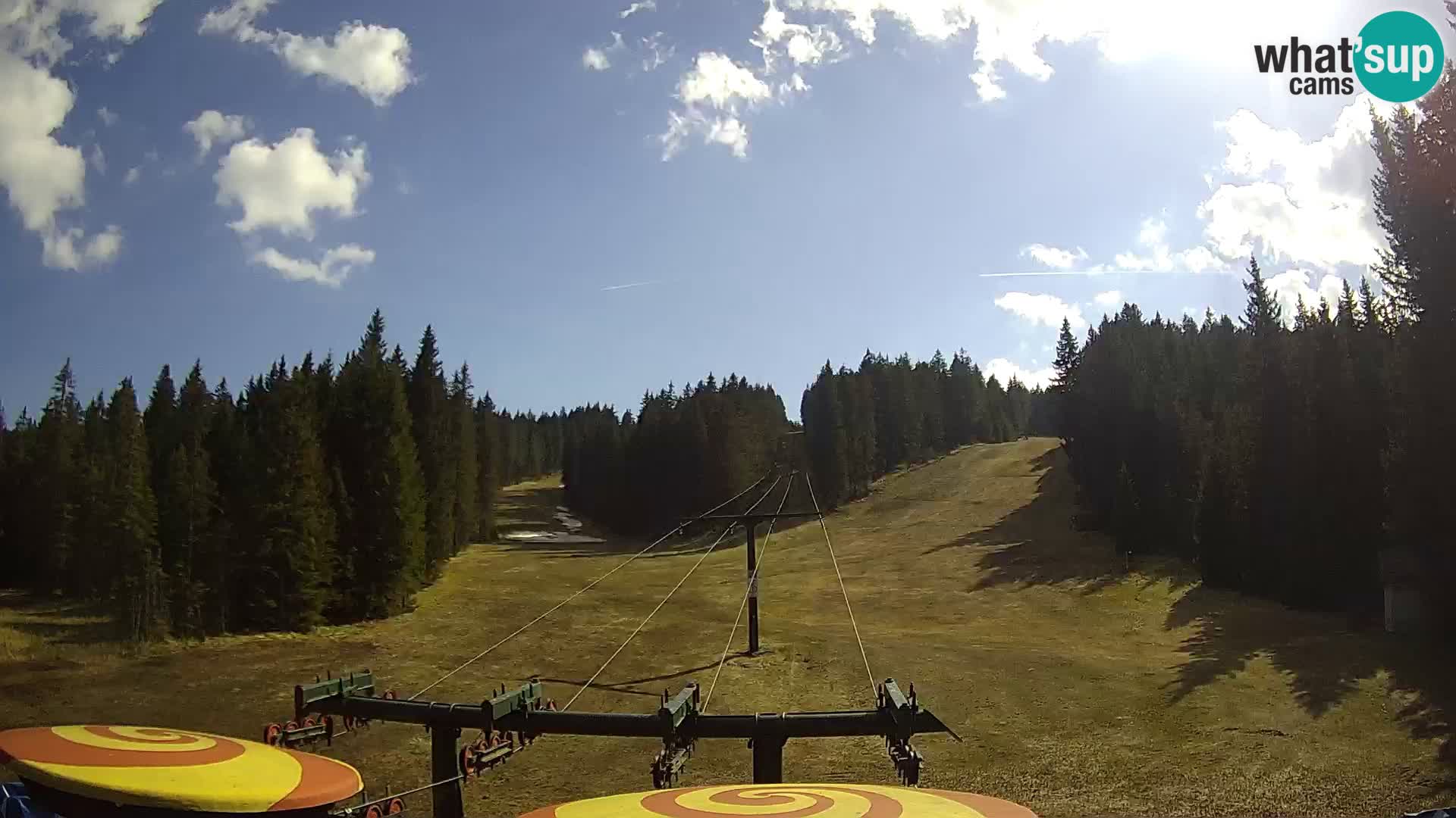 Comprensorio sciistico Rogla Webcam live Ostruščica piste 1 e 2