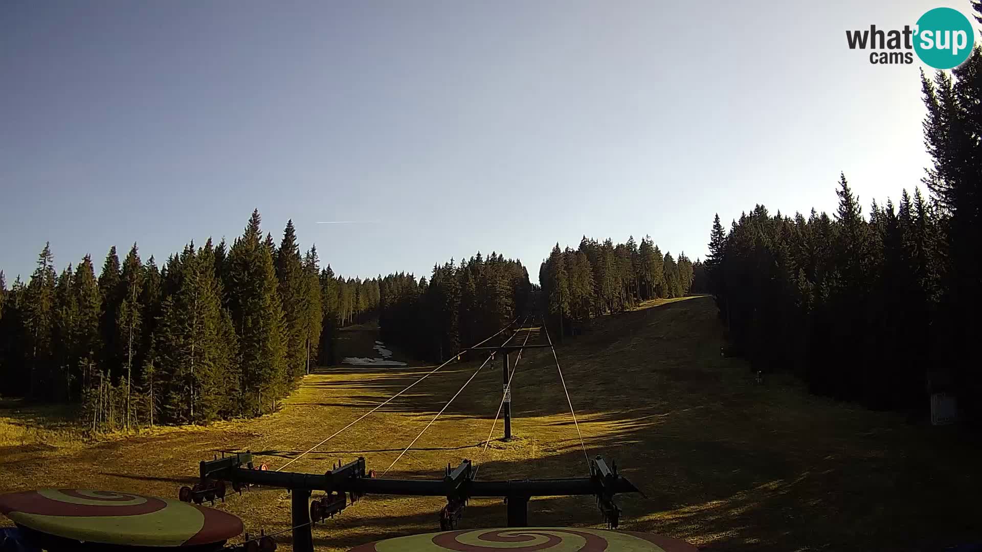 Skigebiet Rogla Webcam Ostruščica Piste 1 und 2