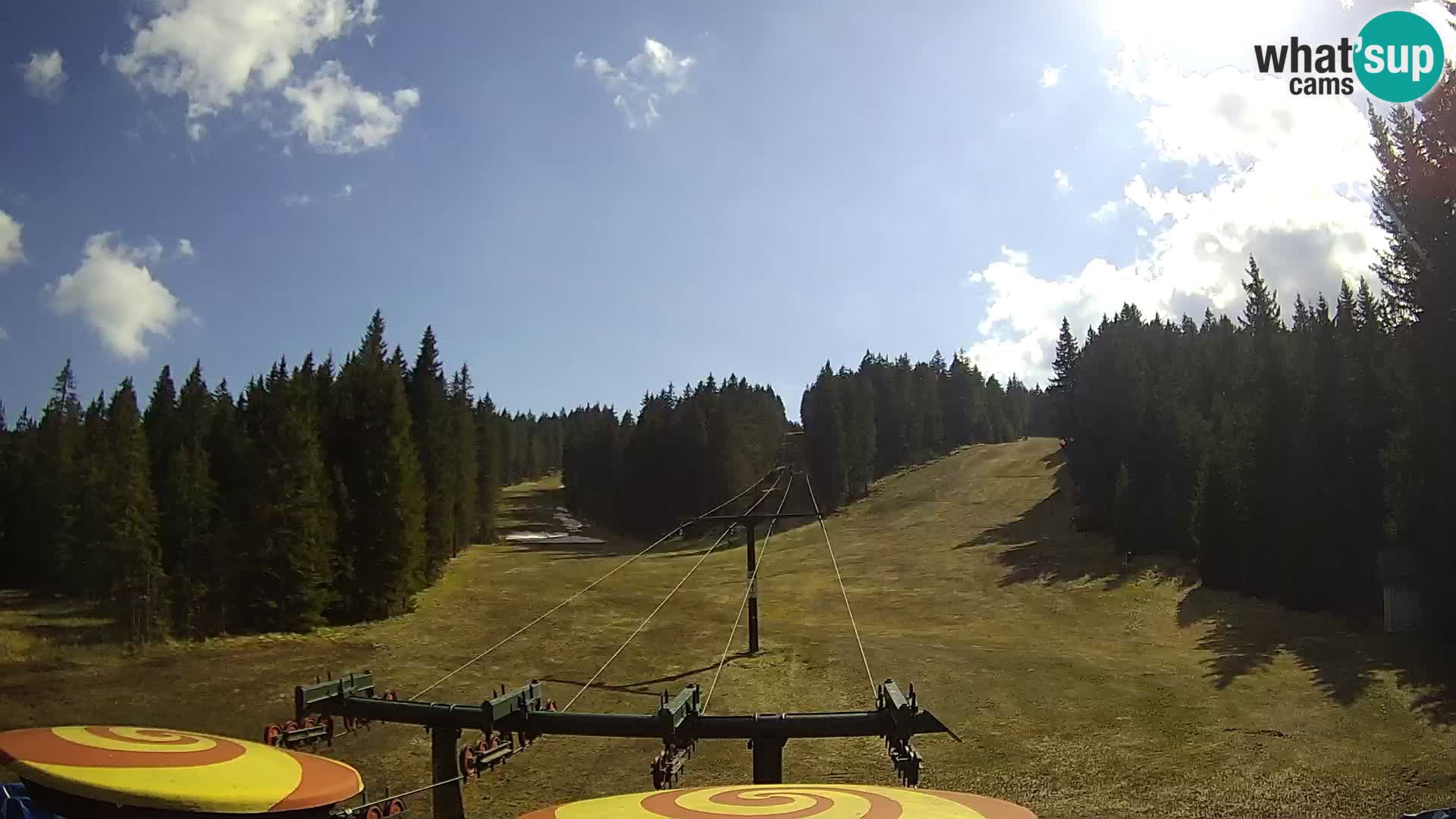 Skijalište Rogla web kamera Ostruščica proga 1 in 2