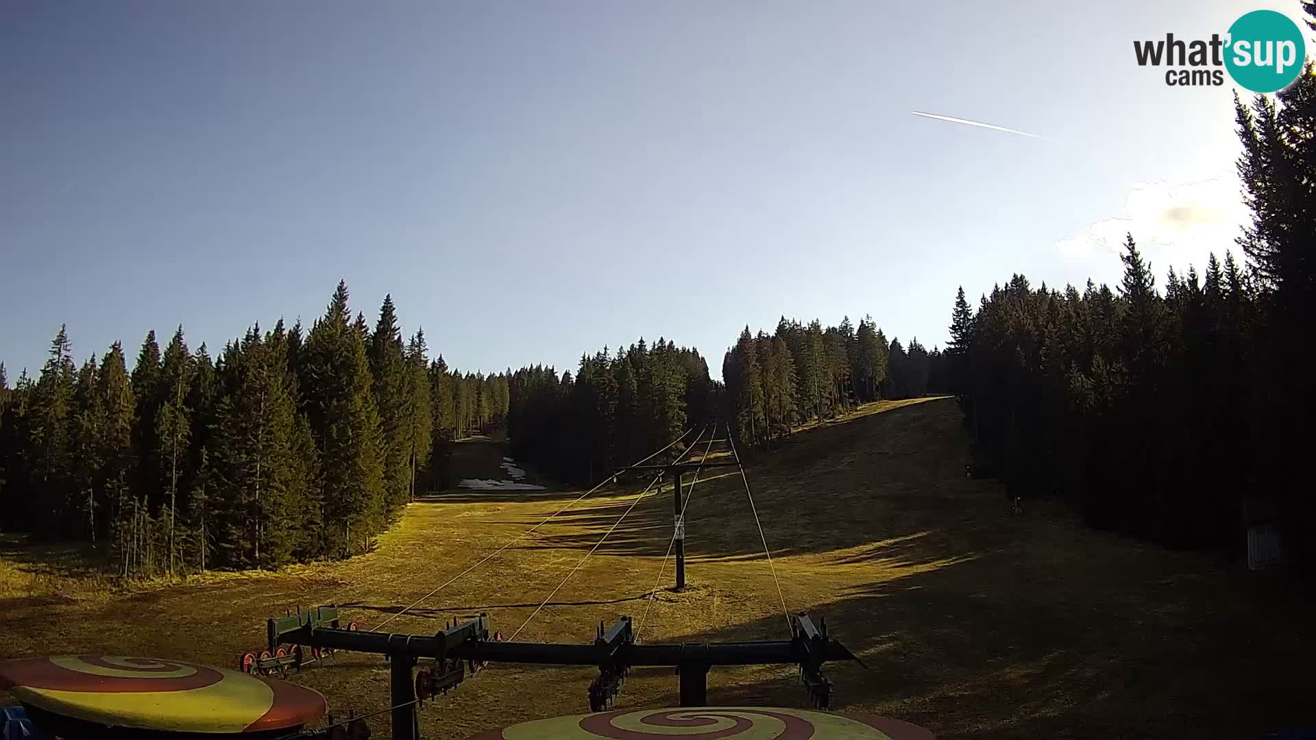 Smučišče Rogla Spletna kamera Ostruščica proga 1 in 2