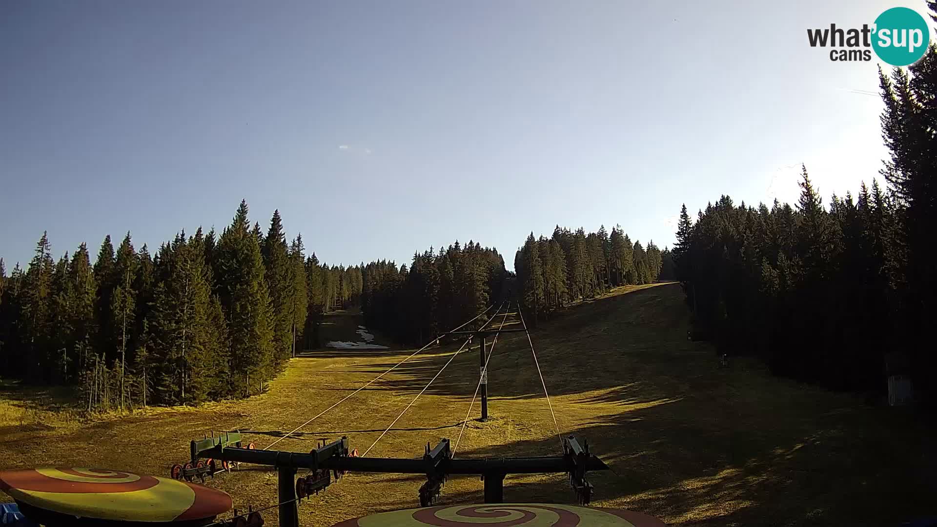 Skigebiet Rogla Webcam Ostruščica Piste 1 und 2