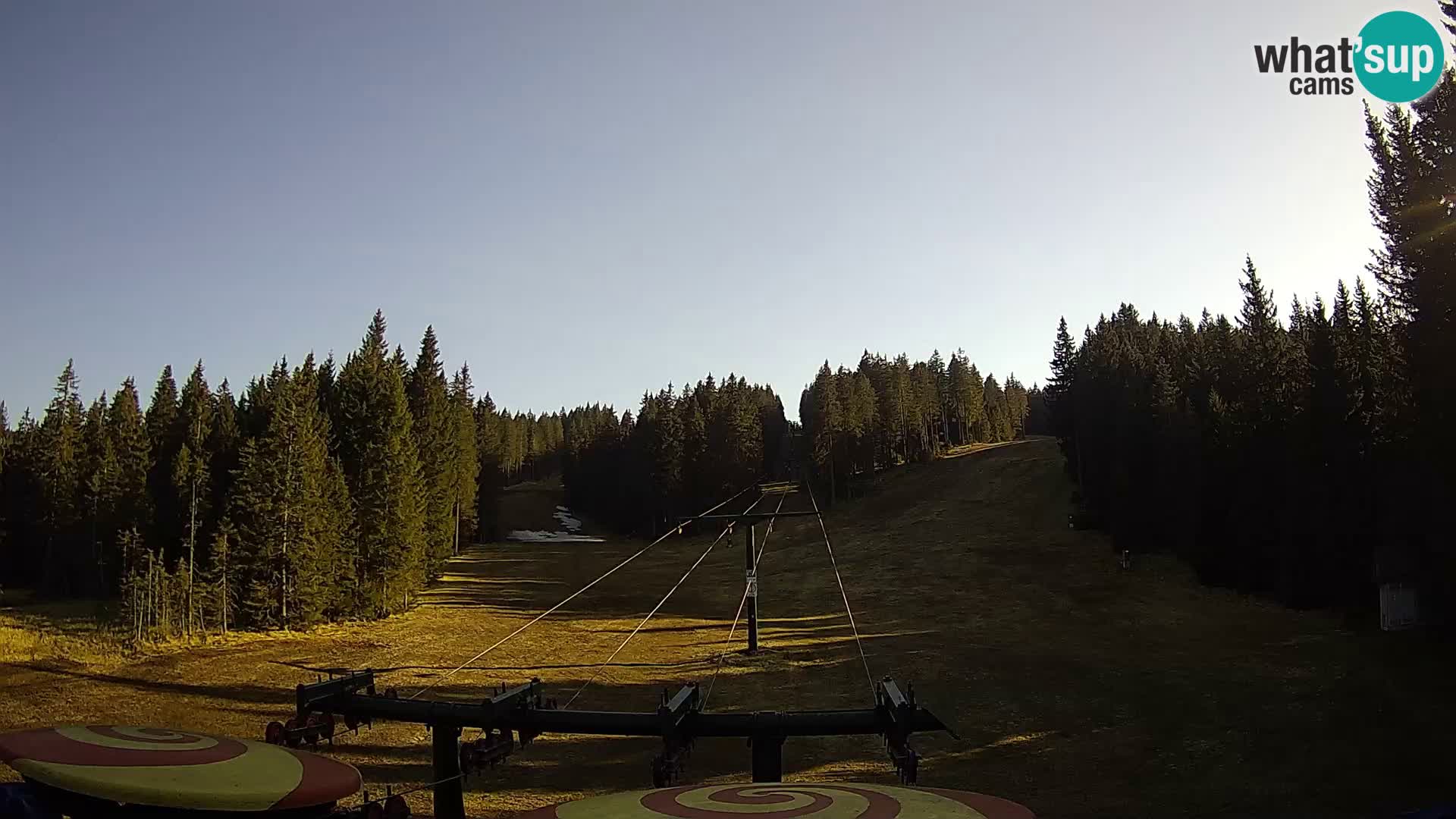 Skijalište Rogla web kamera Ostruščica proga 1 in 2