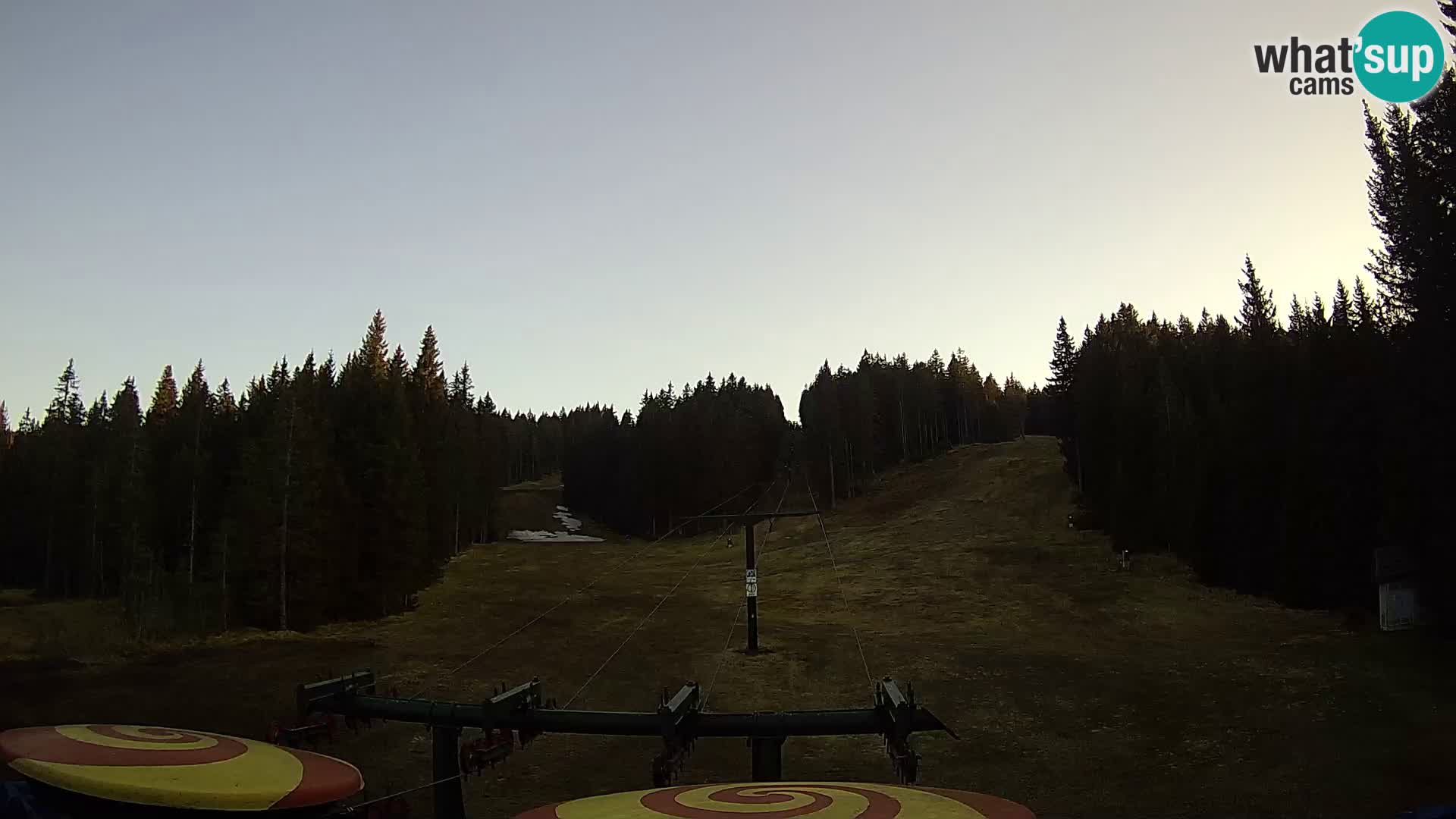 Estación de esquí Rogla Webcam Ostruščica pistas 1 y 2