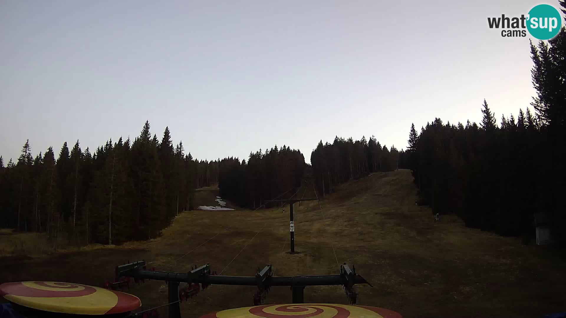 Comprensorio sciistico Rogla Webcam live Ostruščica piste 1 e 2