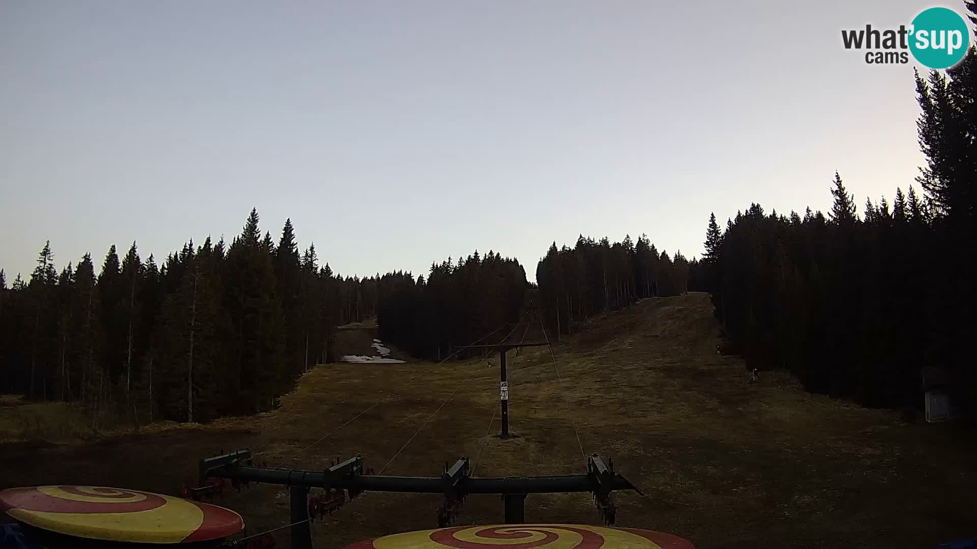 Skigebiet Rogla Webcam Ostruščica Piste 1 und 2