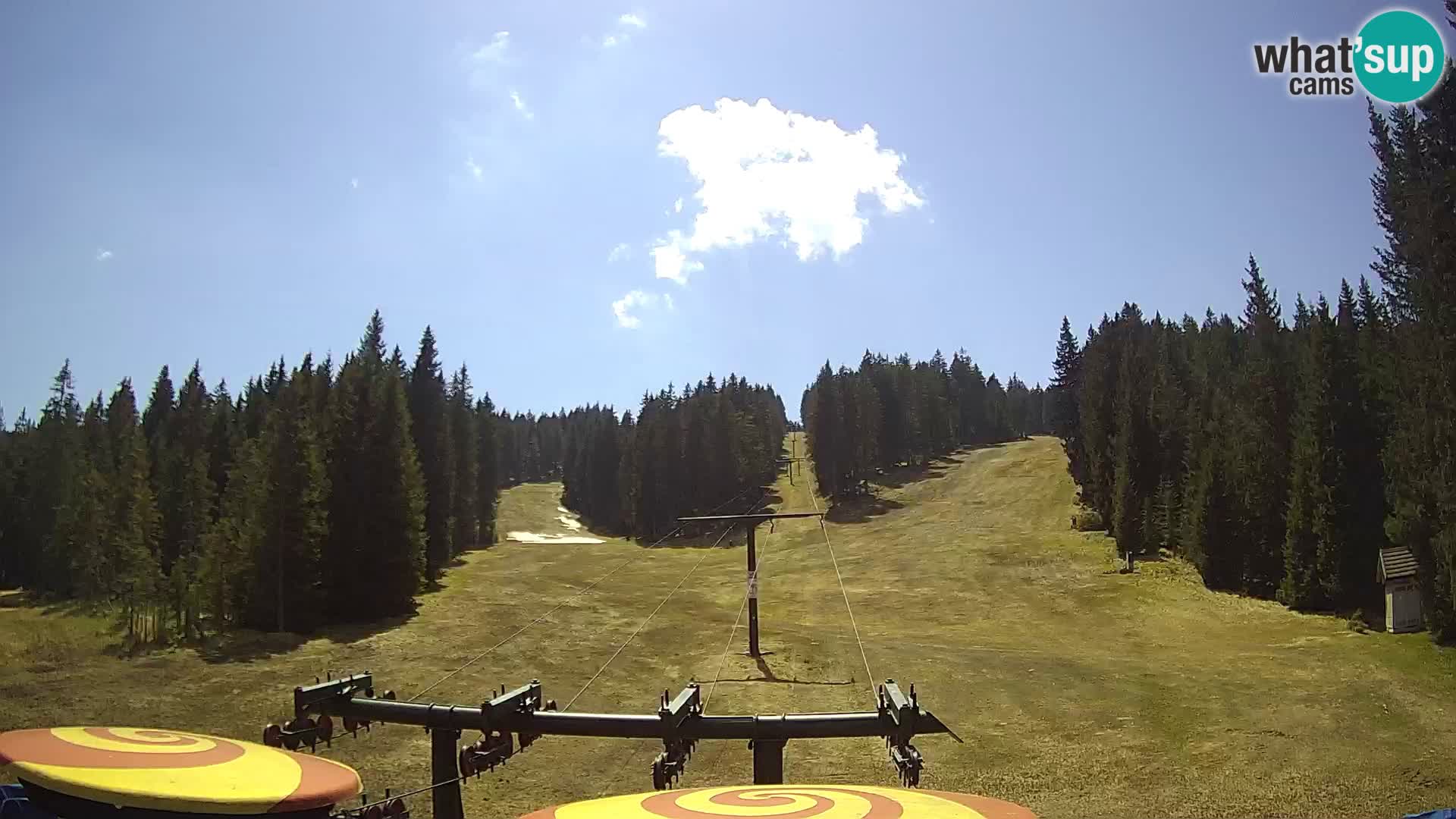 Skigebiet Rogla Webcam Ostruščica Piste 1 und 2