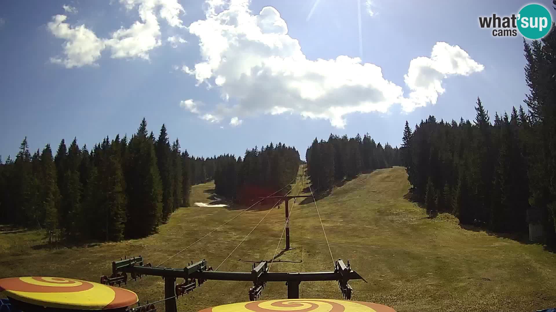 Skigebiet Rogla Webcam Ostruščica Piste 1 und 2