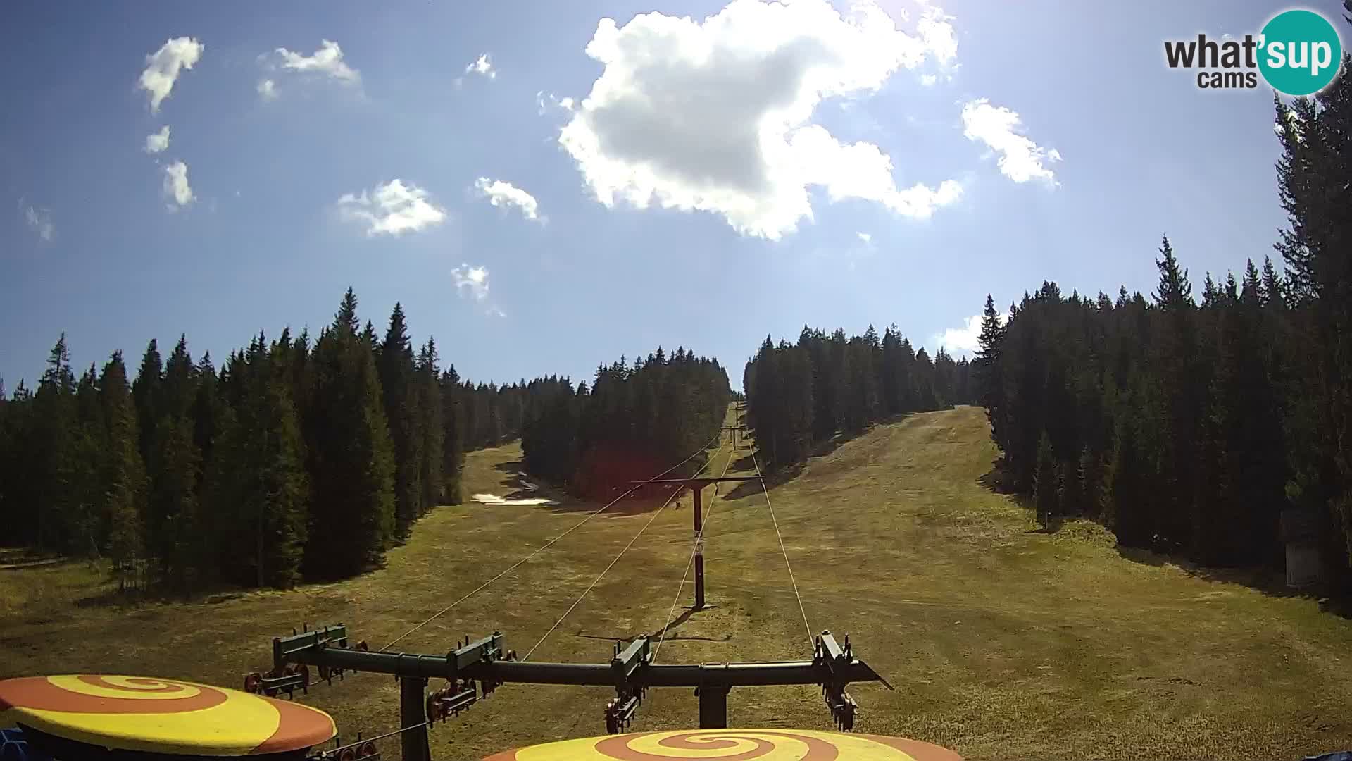 Comprensorio sciistico Rogla Webcam live Ostruščica piste 1 e 2