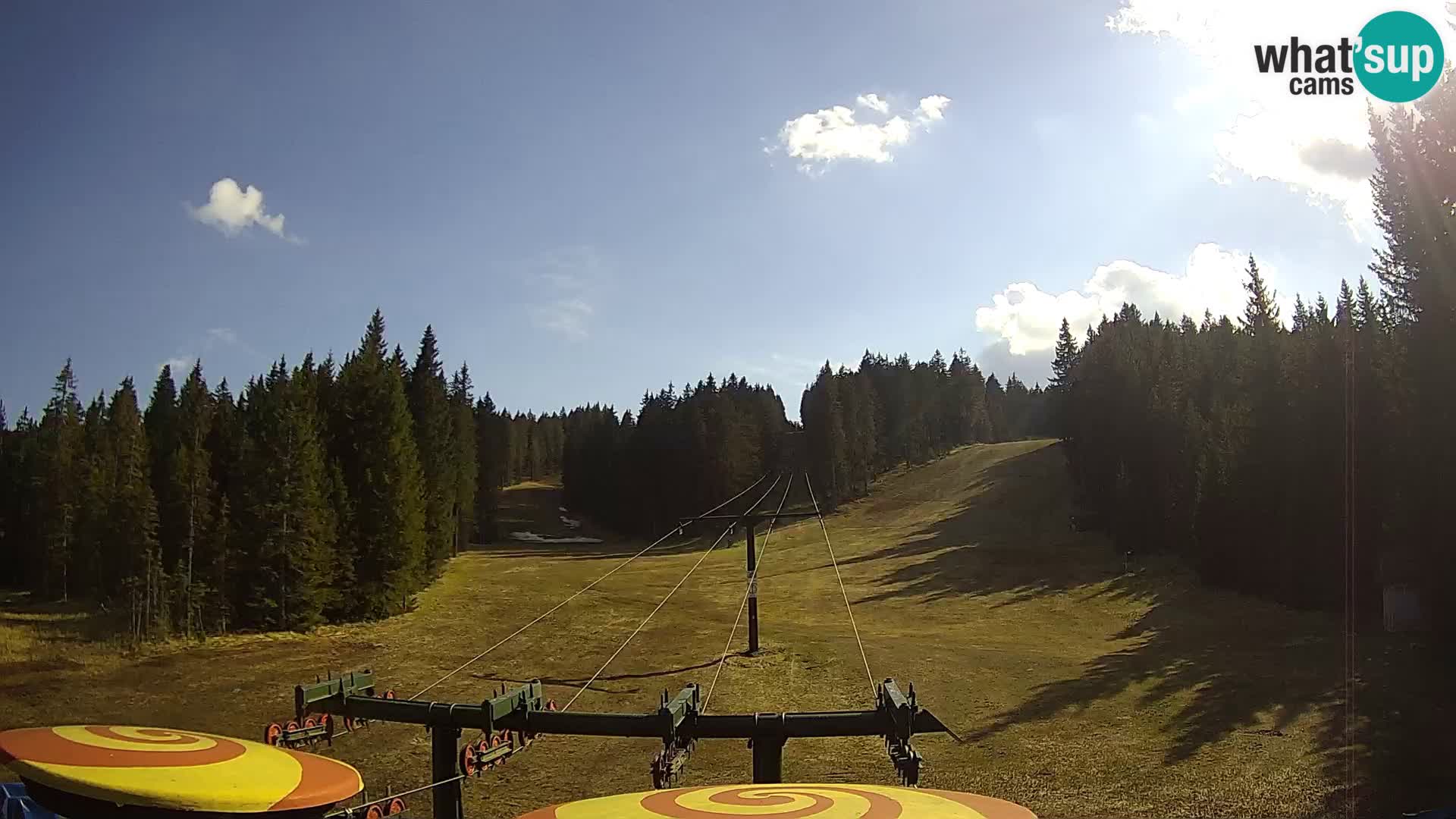 Station de ski Rogla Webcam Ostruščica pistes 1 et 2