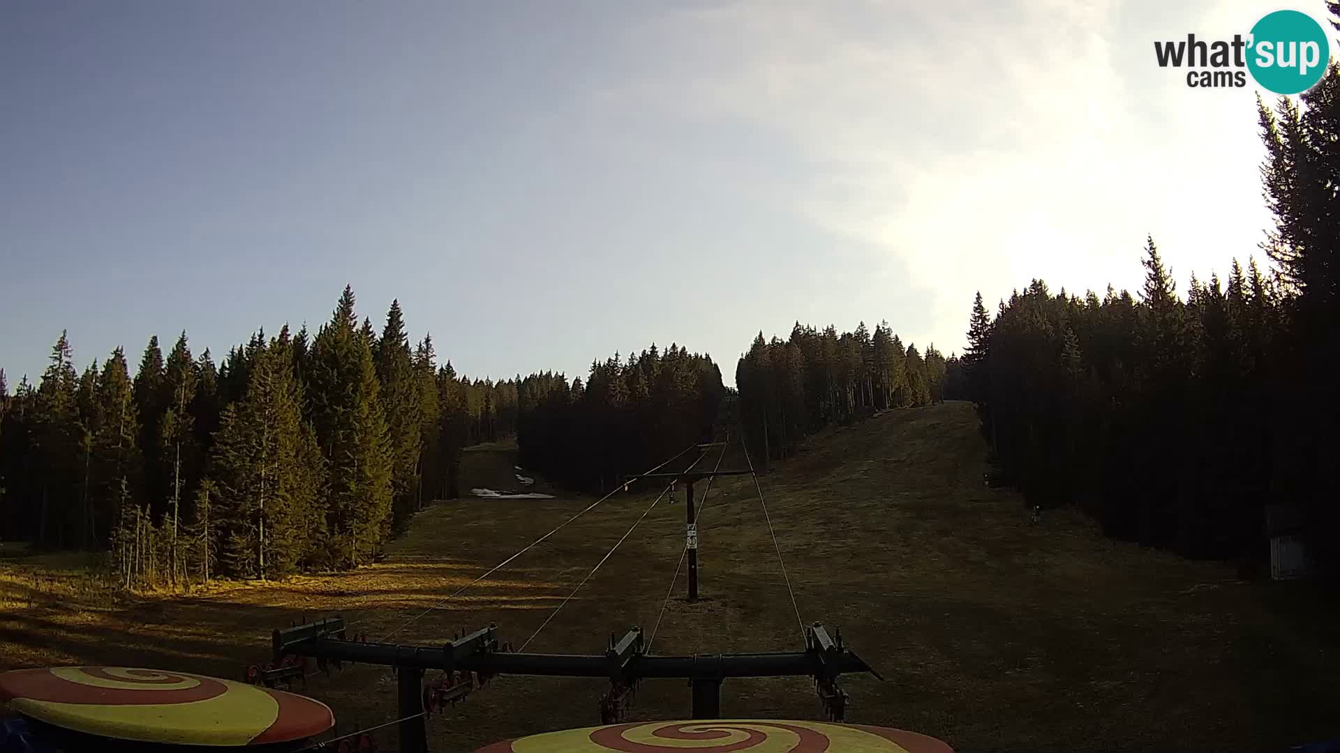 Skigebiet Rogla Webcam Ostruščica Piste 1 und 2