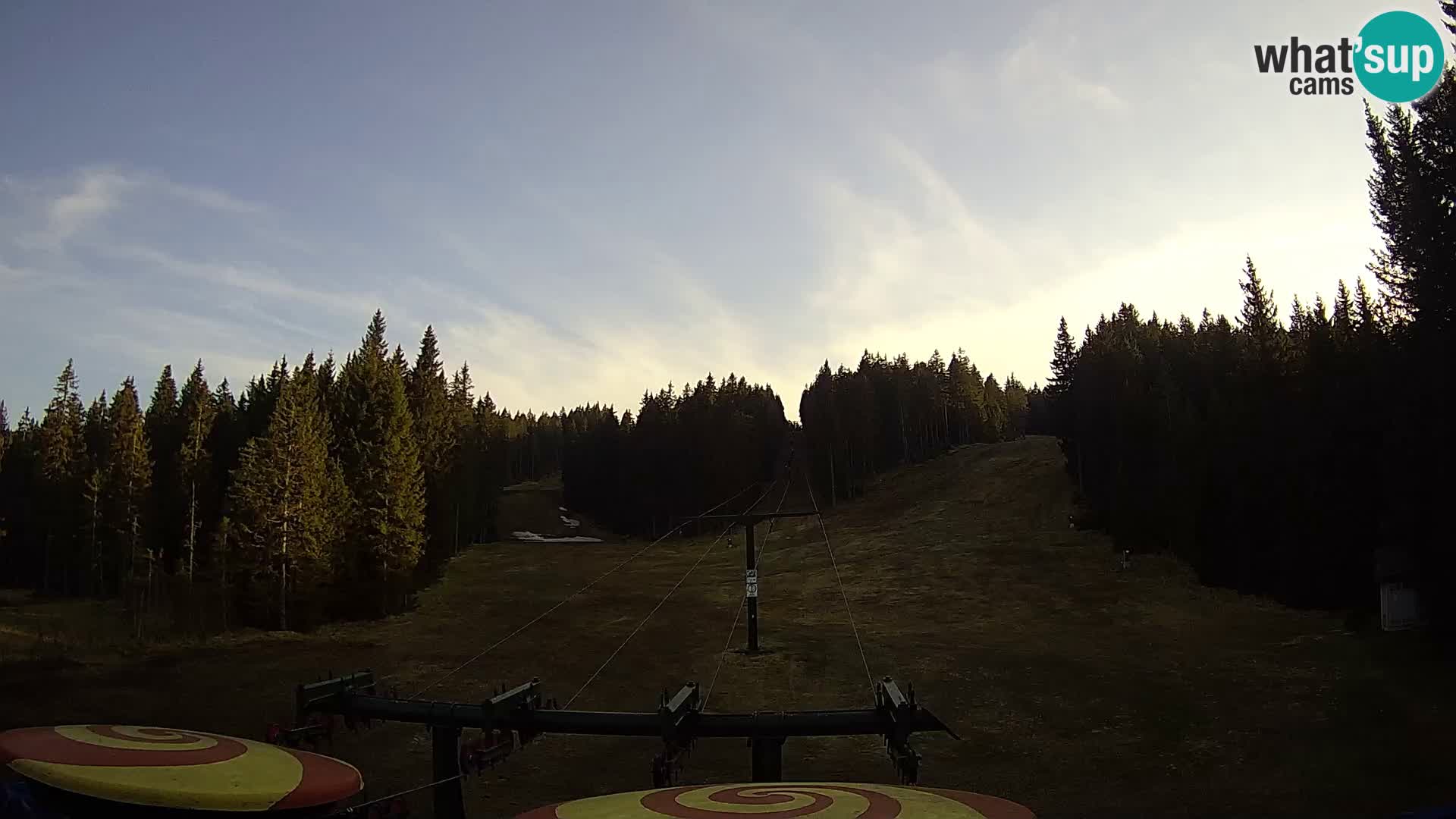 Estación de esquí Rogla Webcam Ostruščica pistas 1 y 2