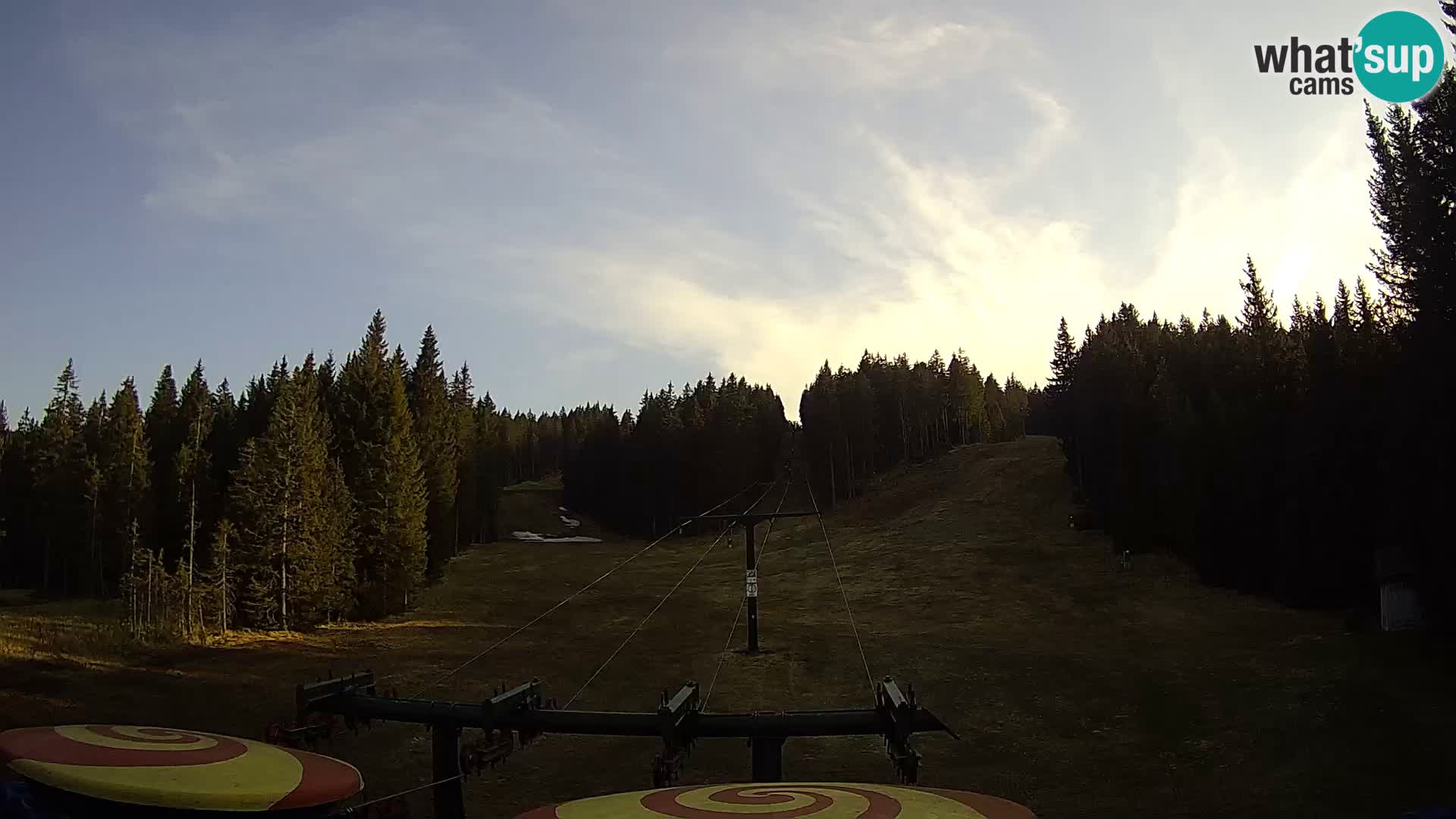 Estación de esquí Rogla Webcam Ostruščica pistas 1 y 2