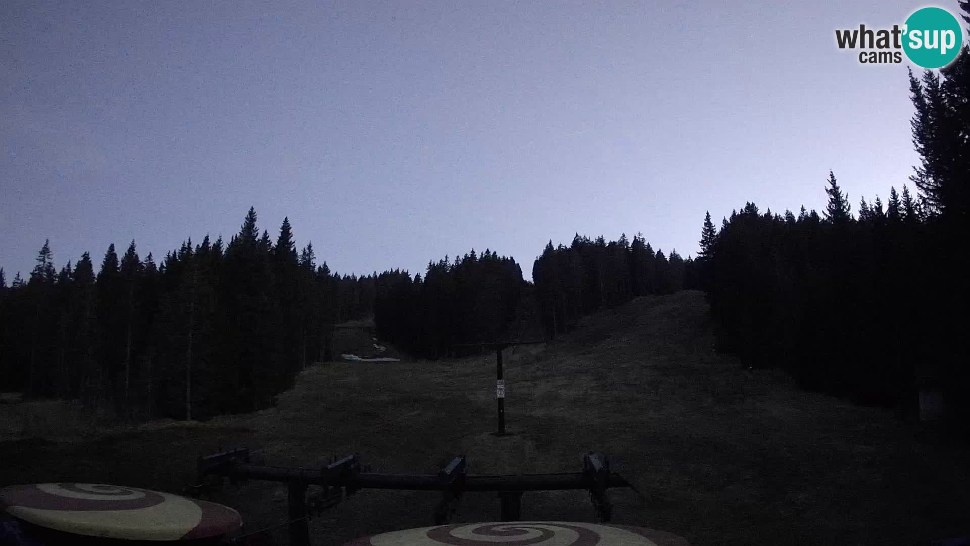 Skijalište Rogla web kamera Ostruščica proga 1 in 2