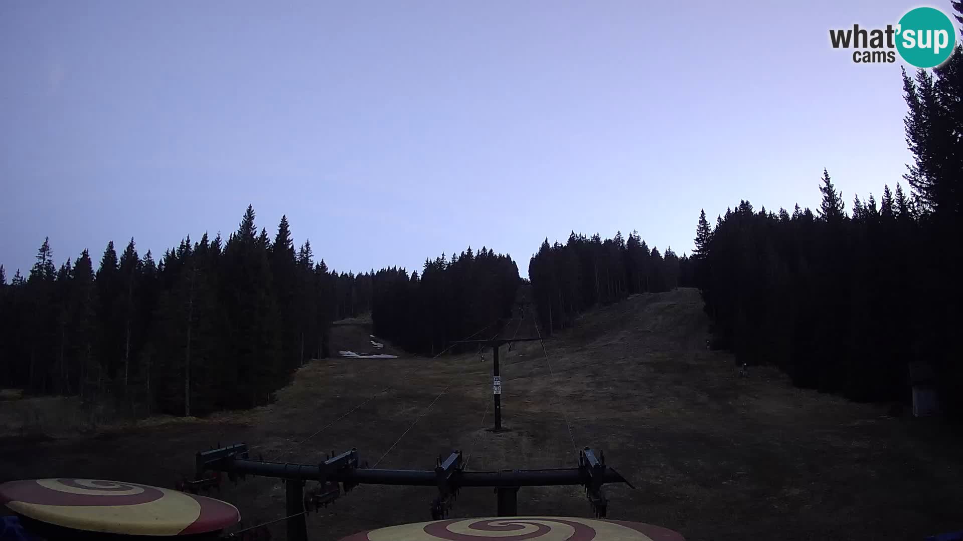 Skigebiet Rogla Webcam Ostruščica Piste 1 und 2
