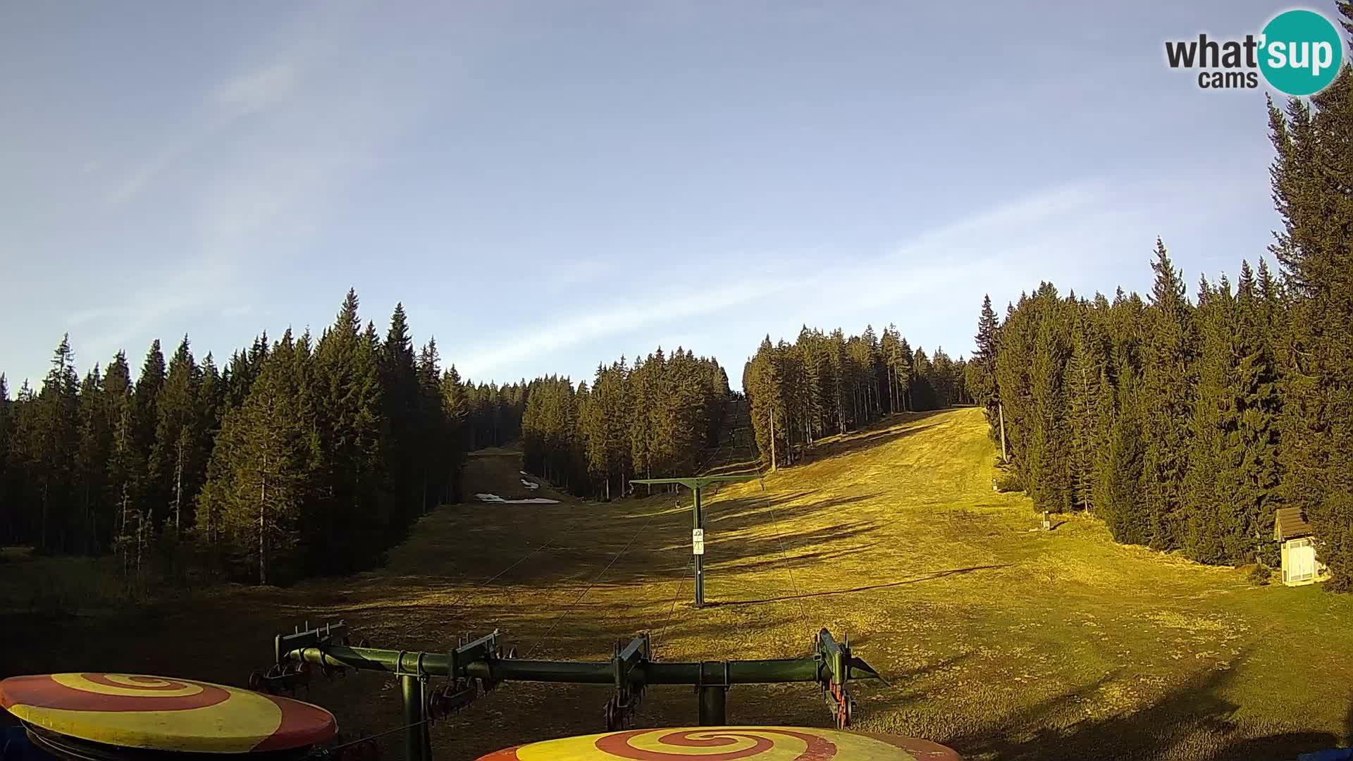 Skijalište Rogla web kamera Ostruščica proga 1 in 2