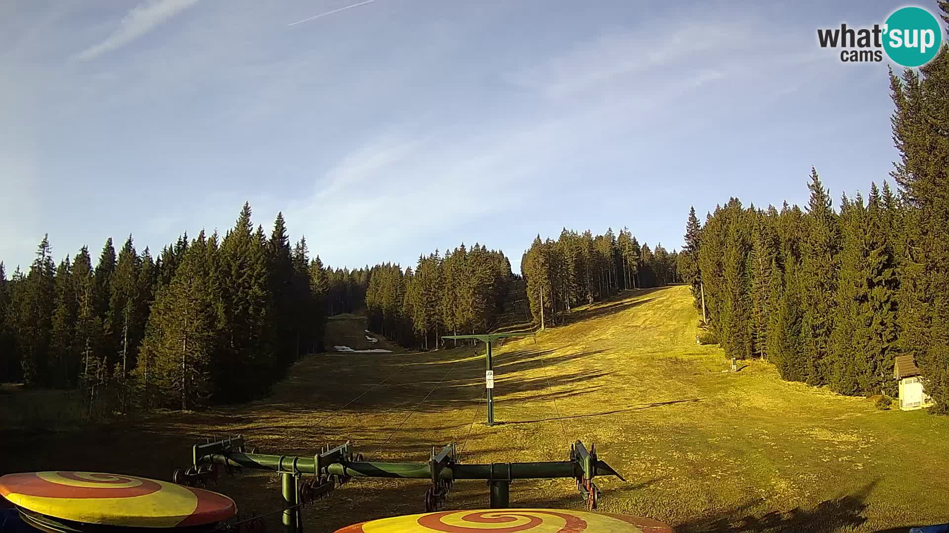 Station de ski Rogla Webcam Ostruščica pistes 1 et 2