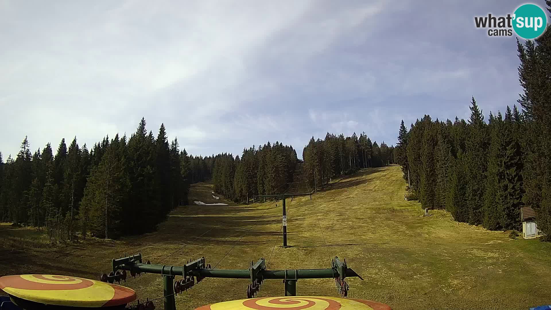 Station de ski Rogla Webcam Ostruščica pistes 1 et 2