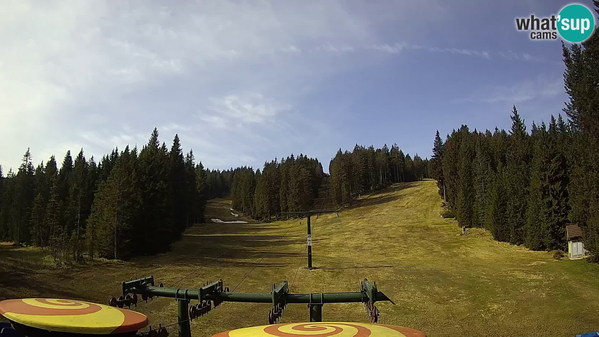 Skigebiet Rogla Webcam Ostruščica Piste 1 und 2
