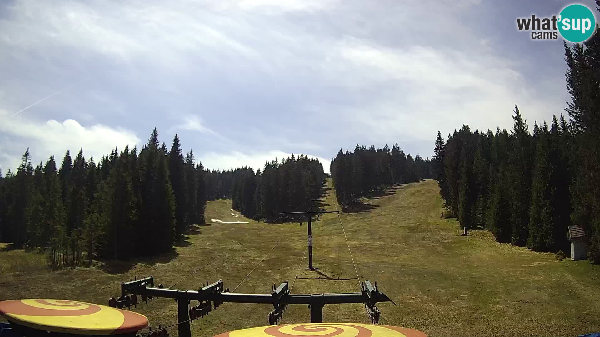 Skijalište Rogla web kamera Ostruščica proga 1 in 2