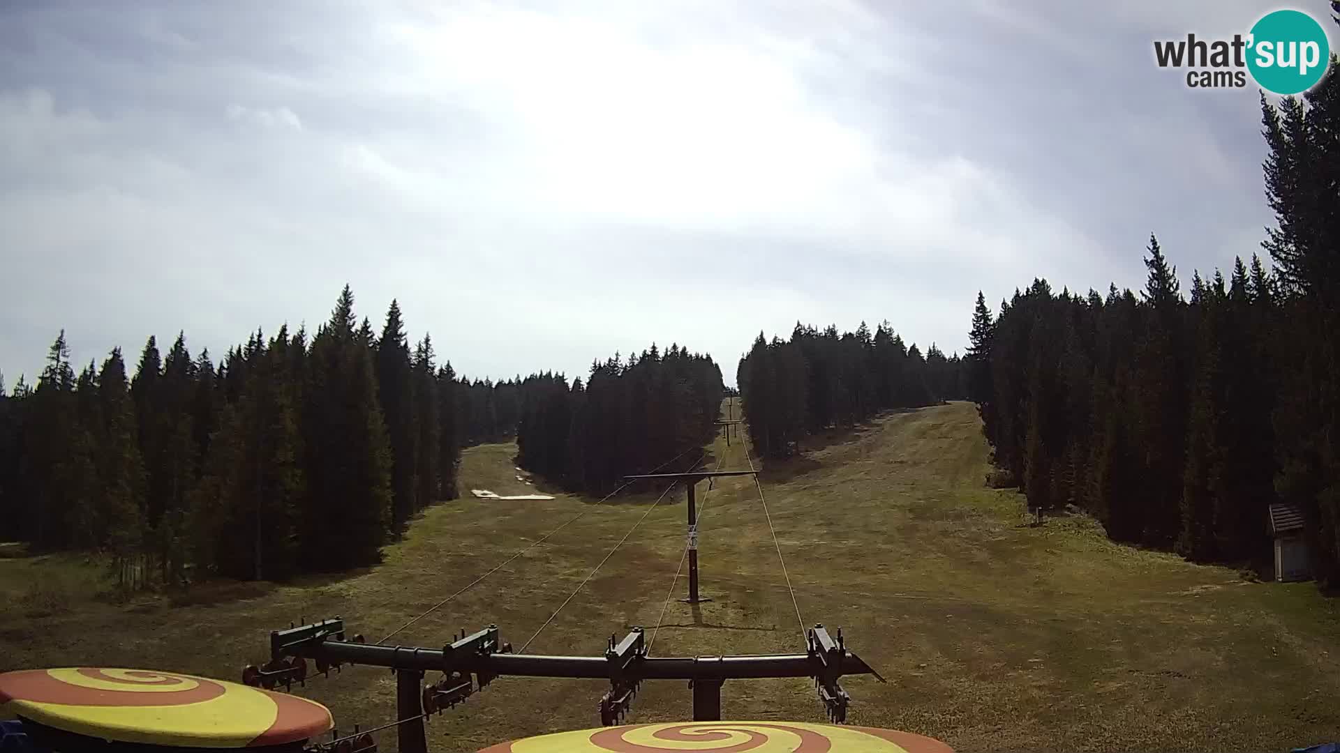 Skigebiet Rogla Webcam Ostruščica Piste 1 und 2