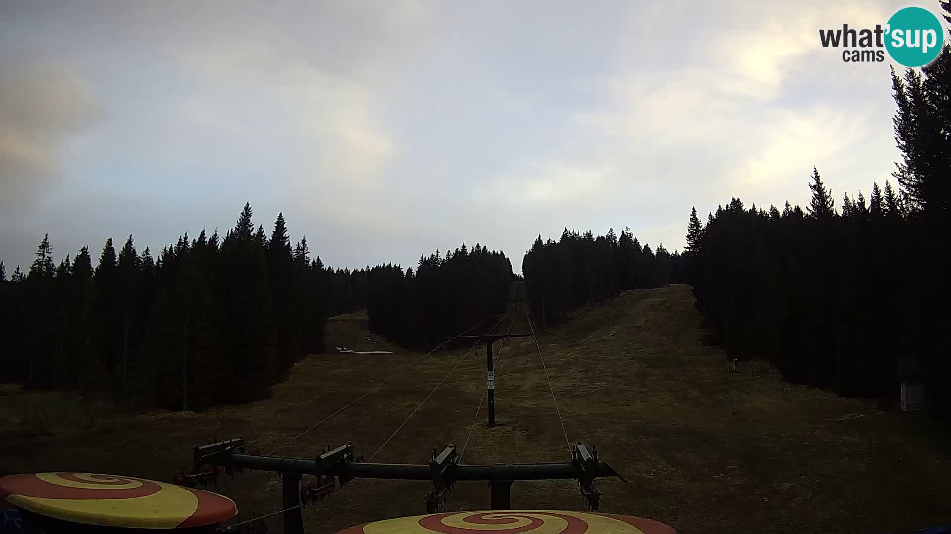 Skigebiet Rogla Webcam Ostruščica Piste 1 und 2