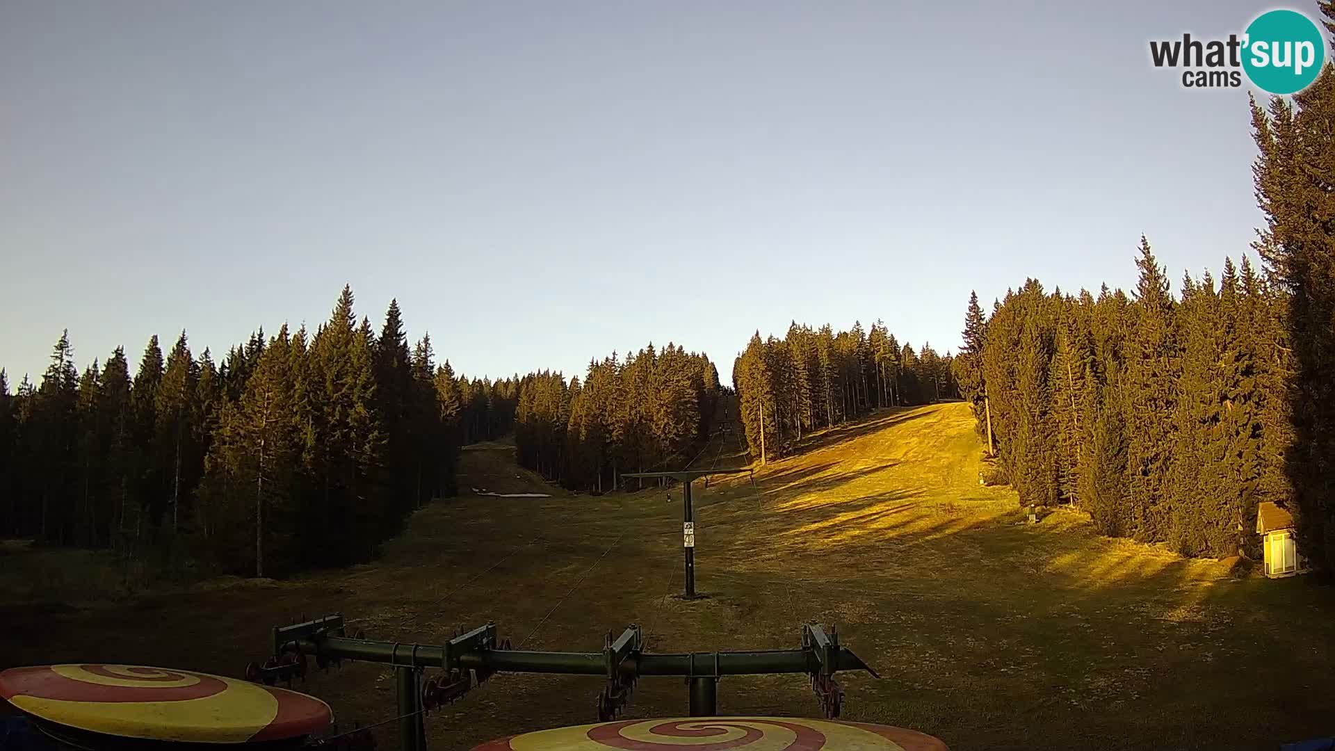 Skijalište Rogla web kamera Ostruščica proga 1 in 2