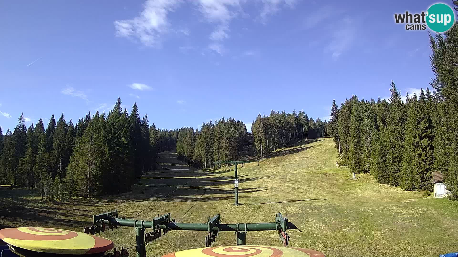 Smučišče Rogla Spletna kamera Ostruščica proga 1 in 2